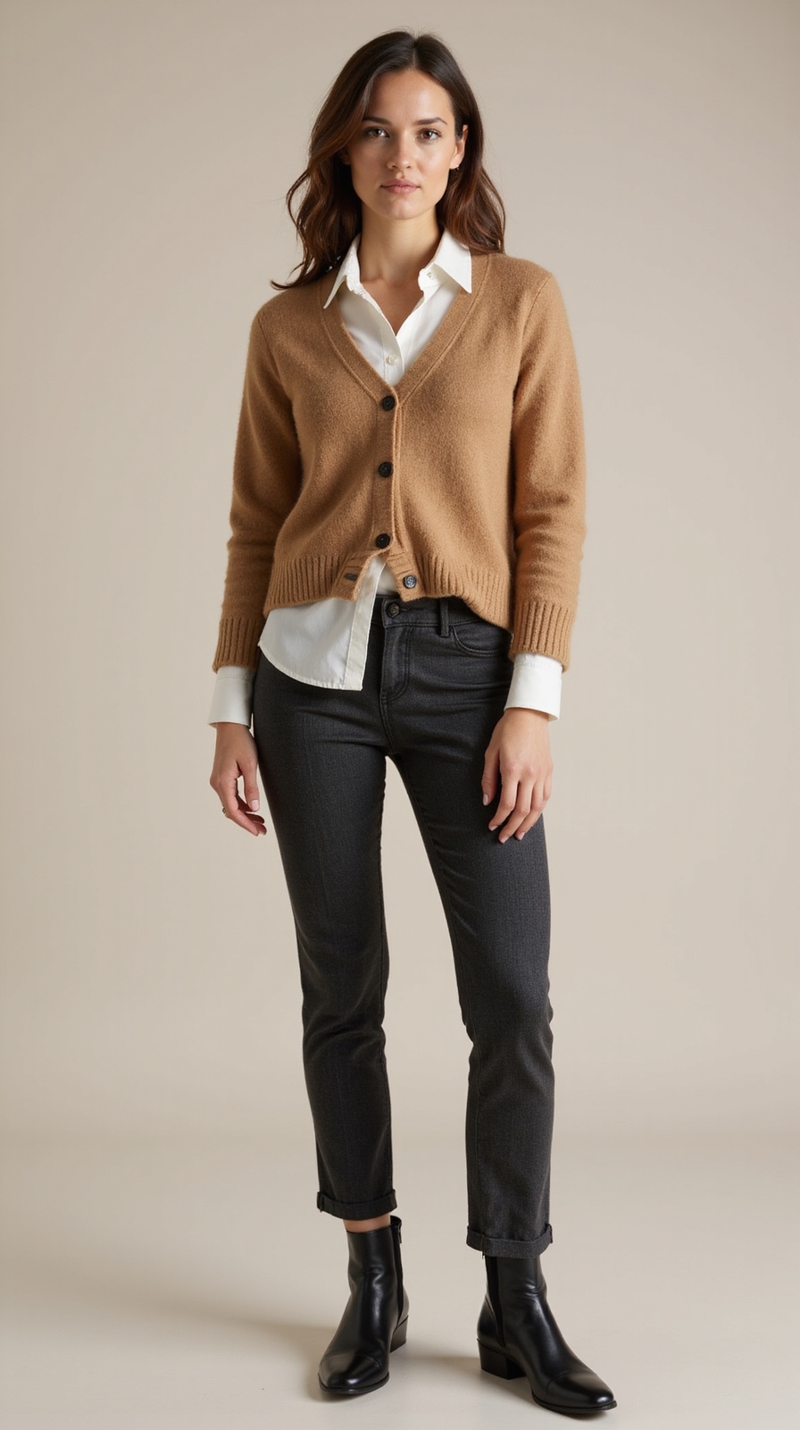 crisp layered refined winterwear