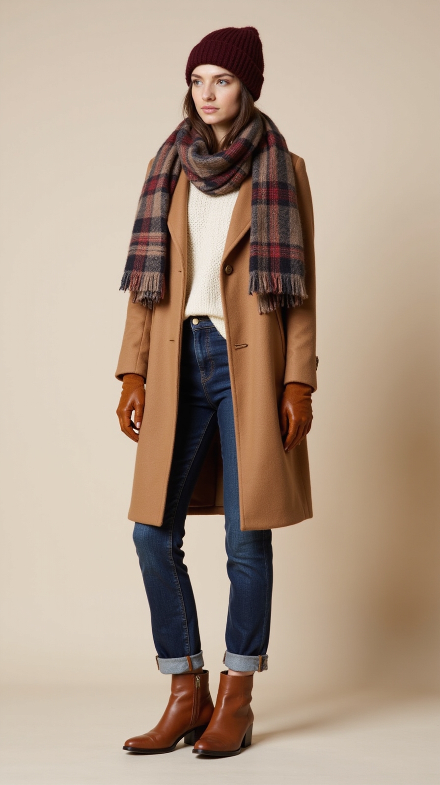 curated minimalist cold weather accessories