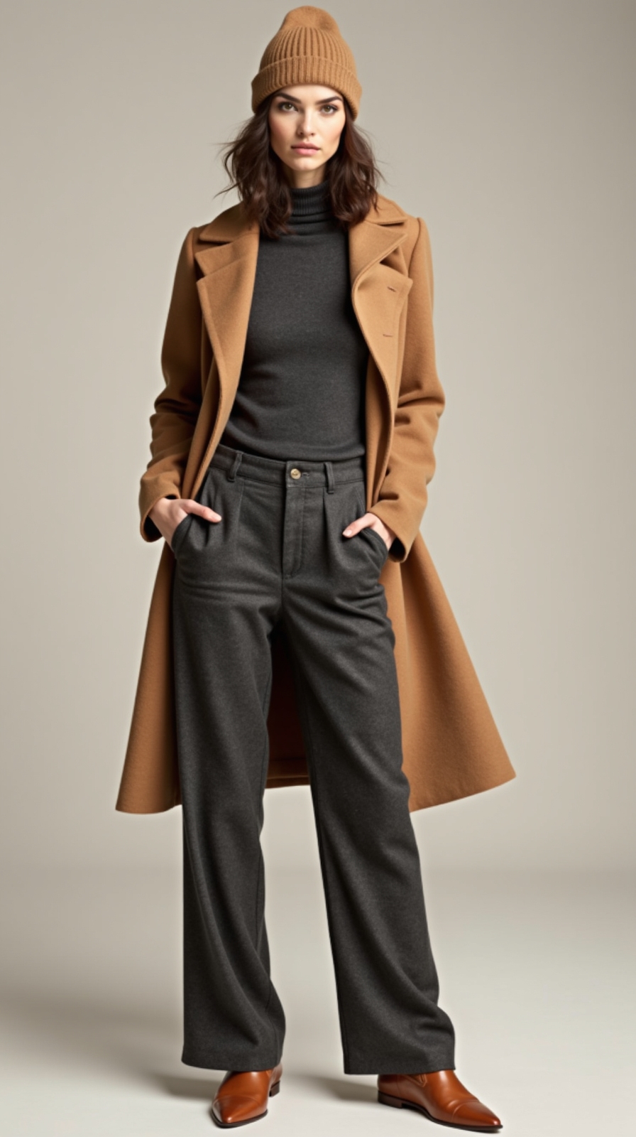 effortless refined neutral cashmere pieces