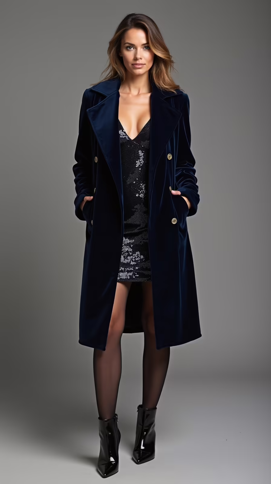 elegant cold weather evening looks