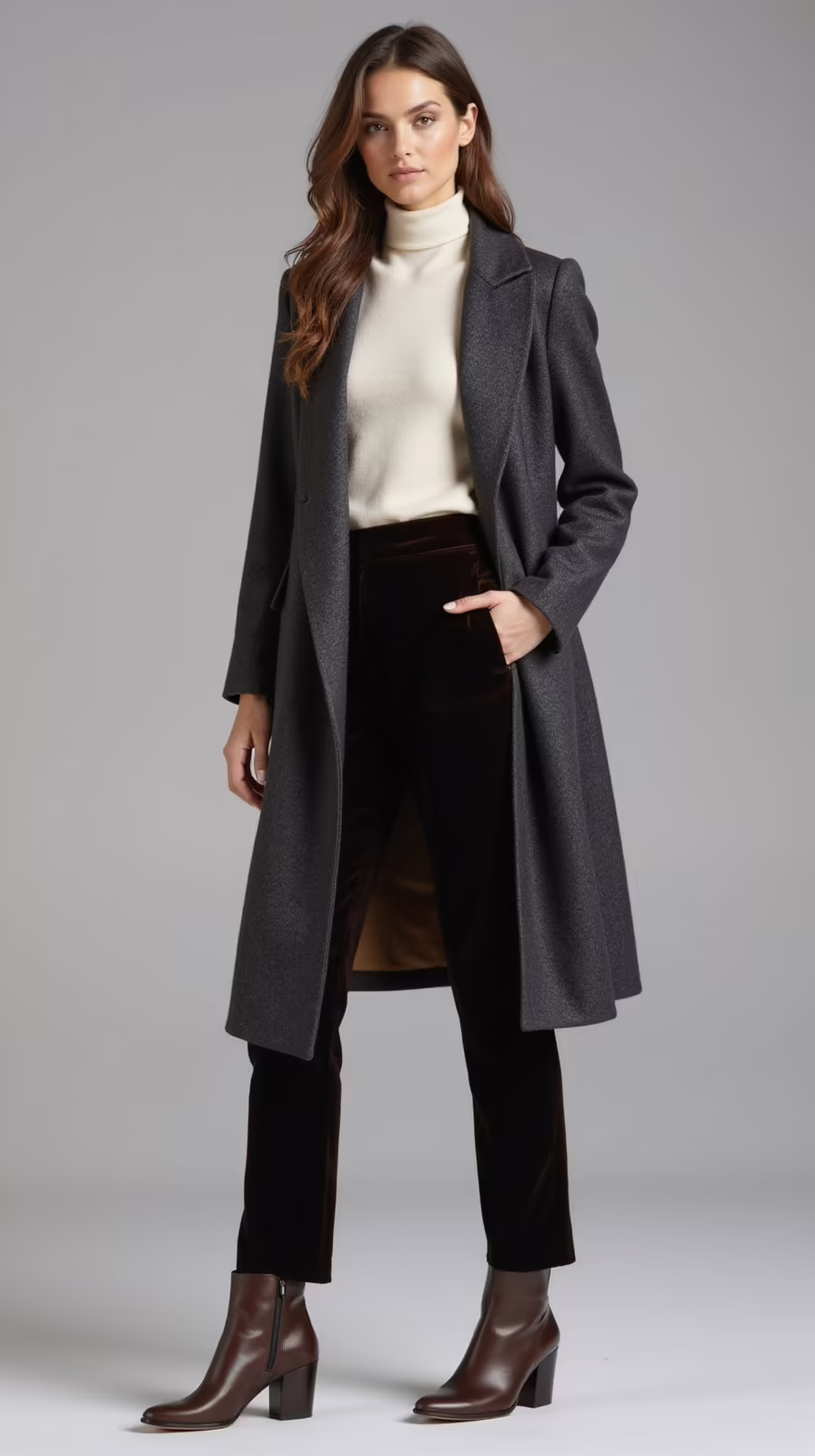 elegant winter formal attire
