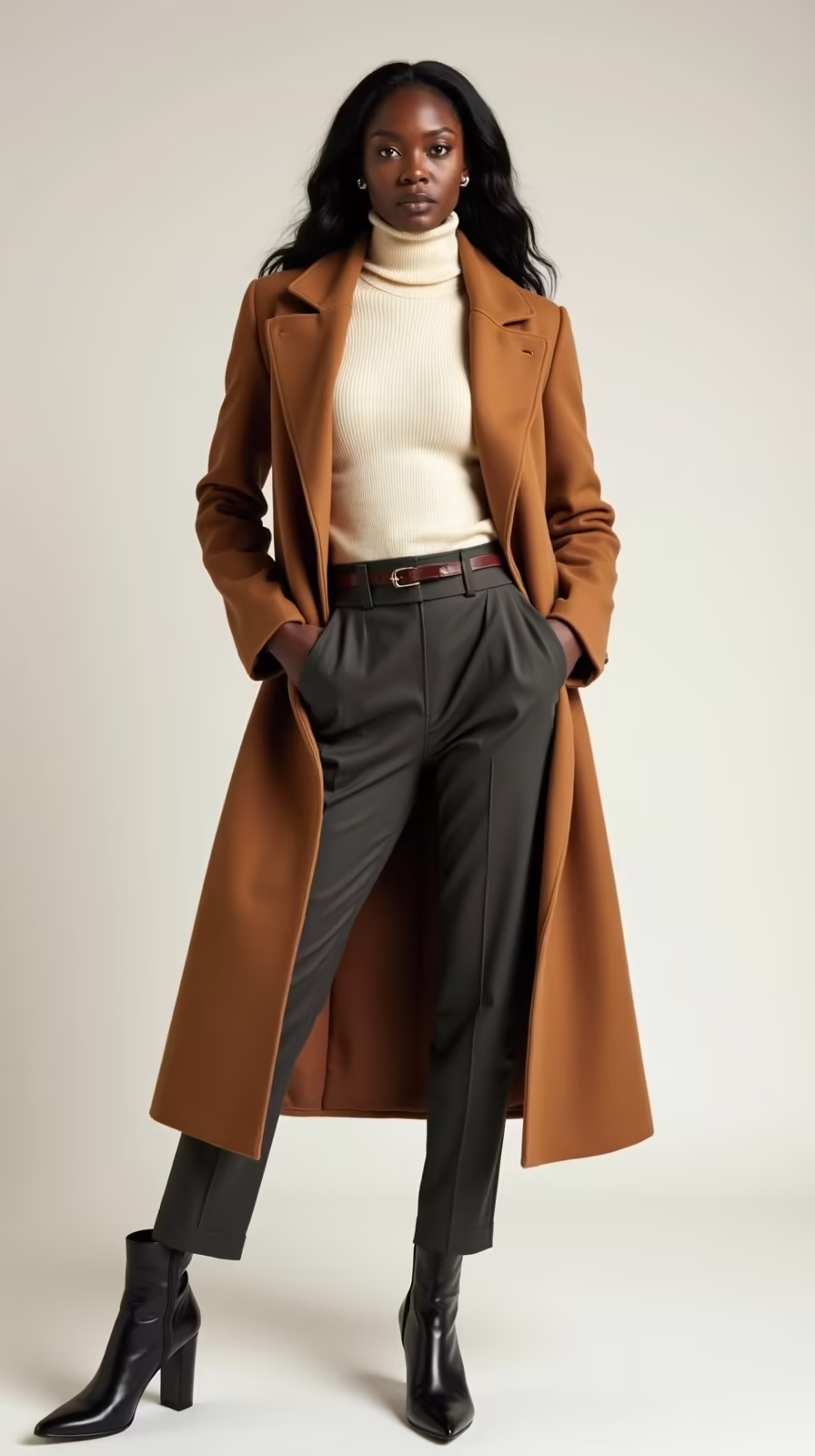 elegant winter looks for black women