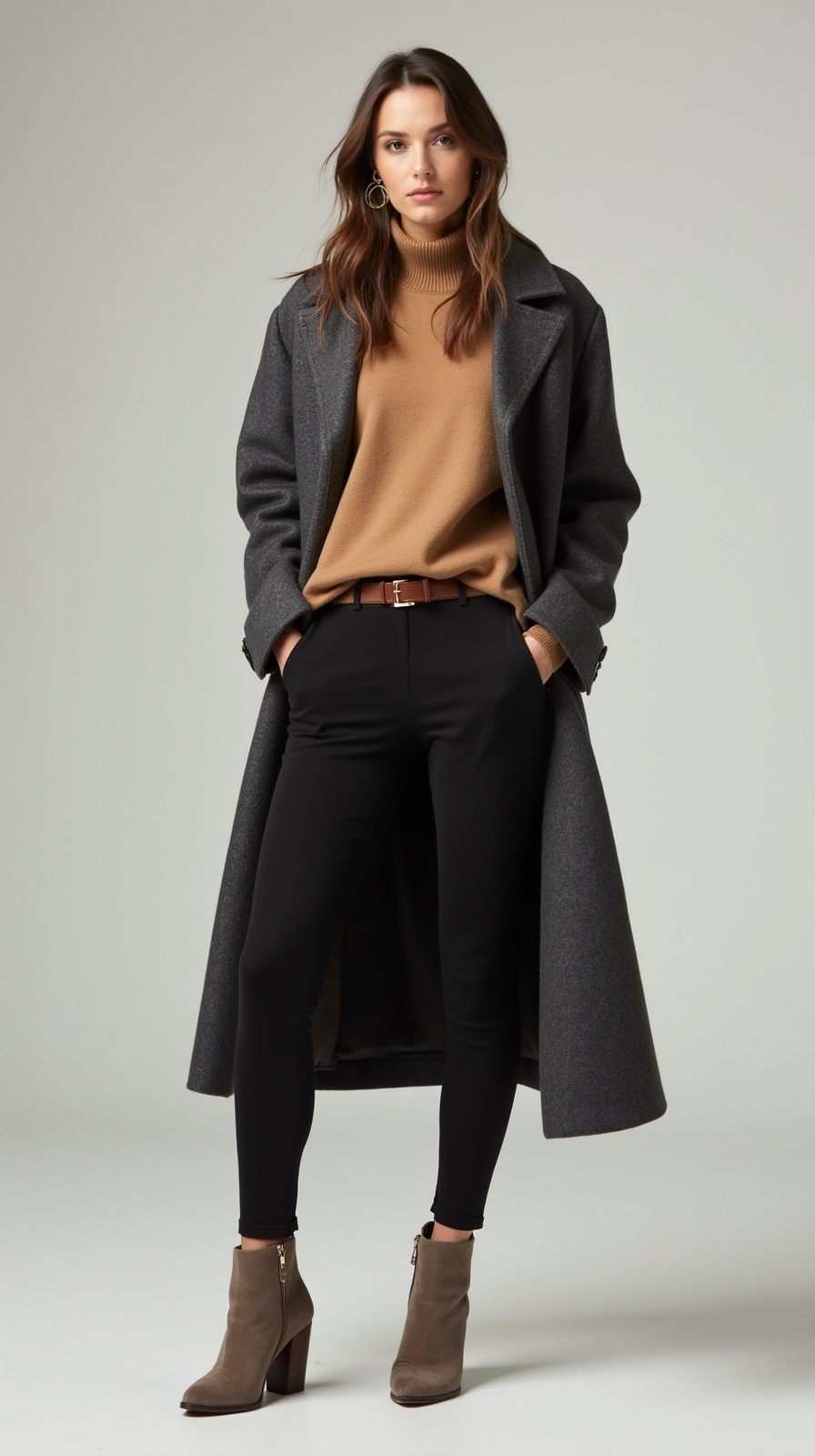 fleece lined thermal wool tights