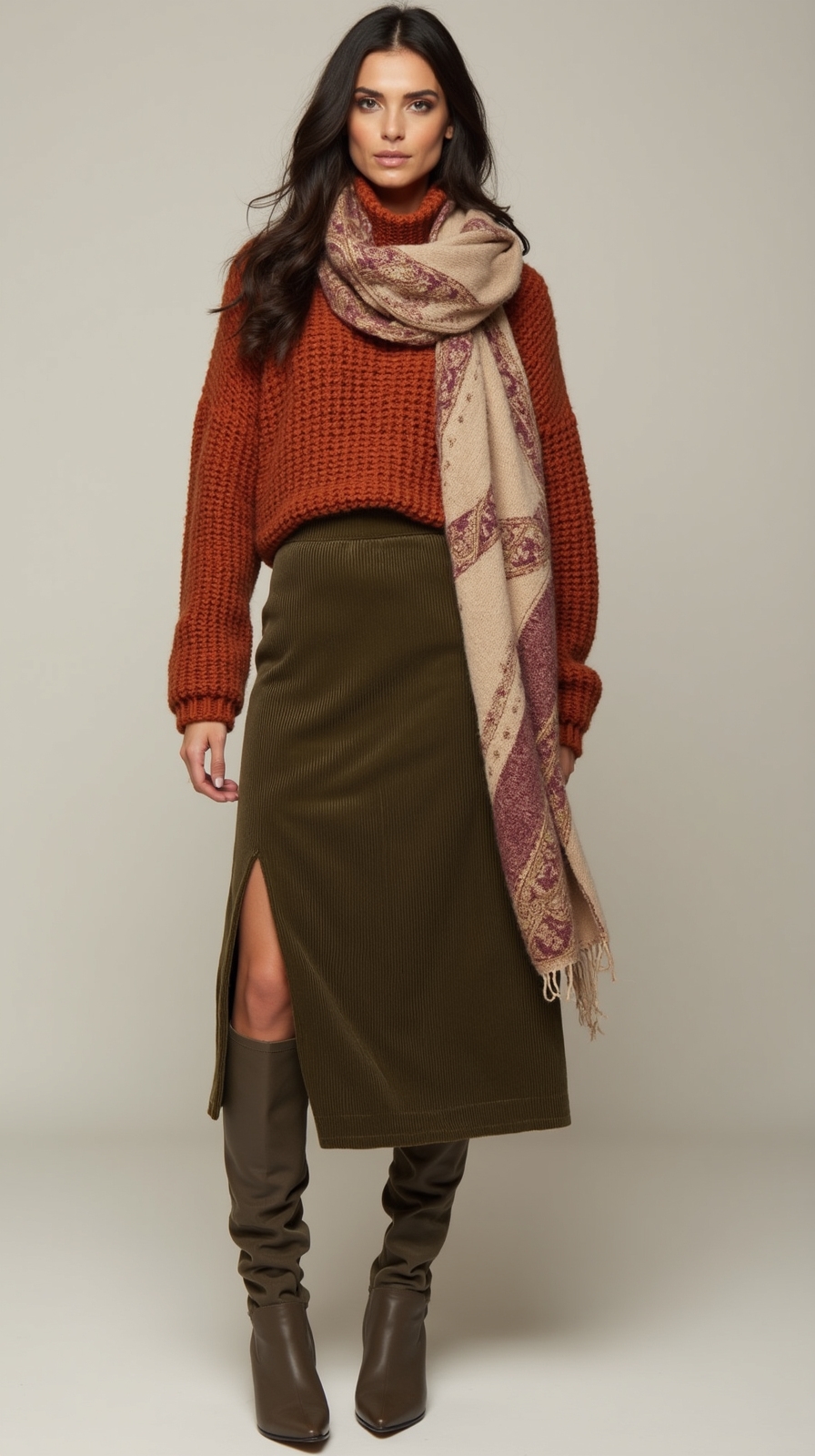 fringe knit oversized boho wrap