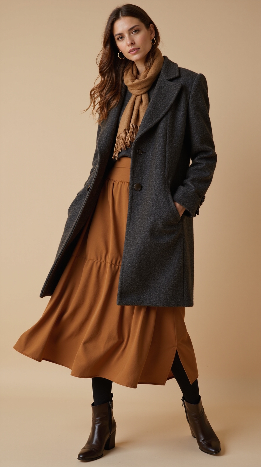 heated leggings under maxi