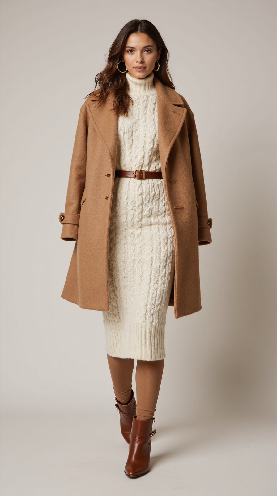 layered dresses for cold weather