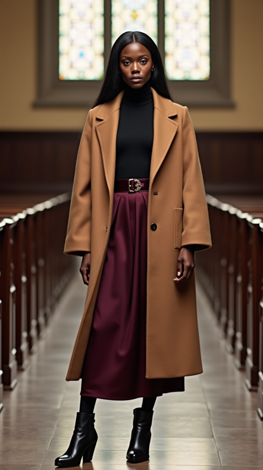 layered dresses with boots