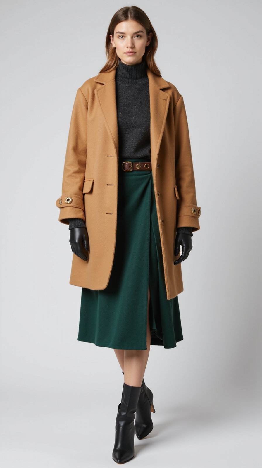 layered knit dresses and skirts