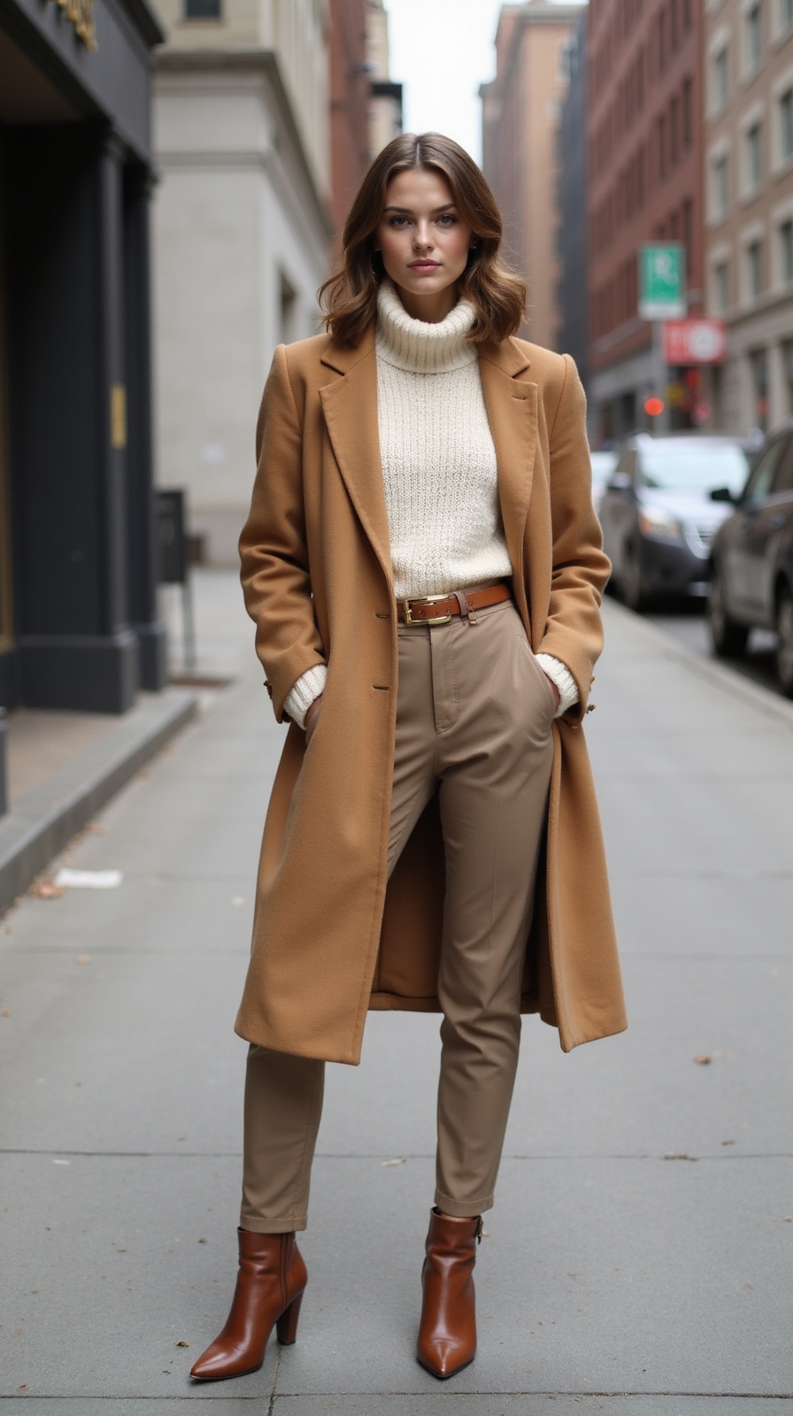 longline blazer with thermal knit