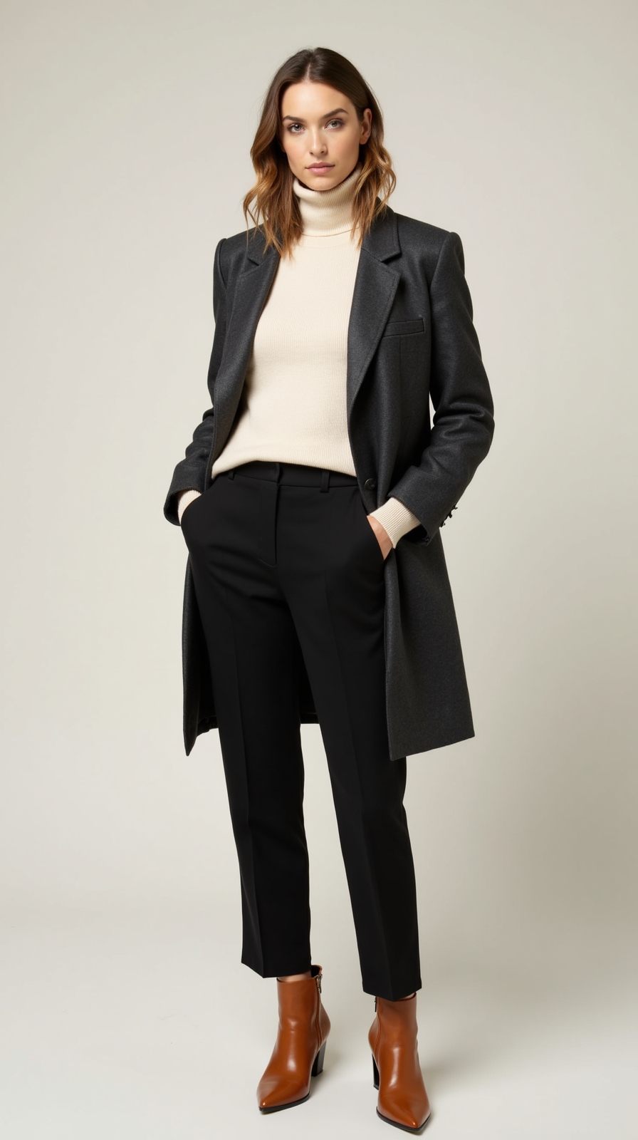 neutral layered capsule wardrobe essentials