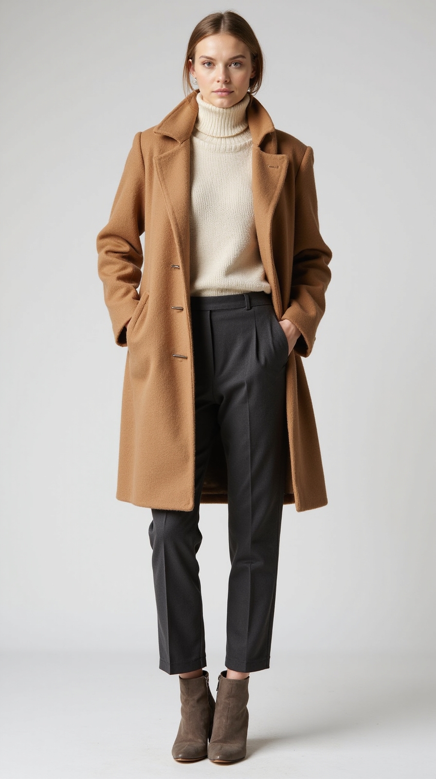 neutral winter capsule wardrobe