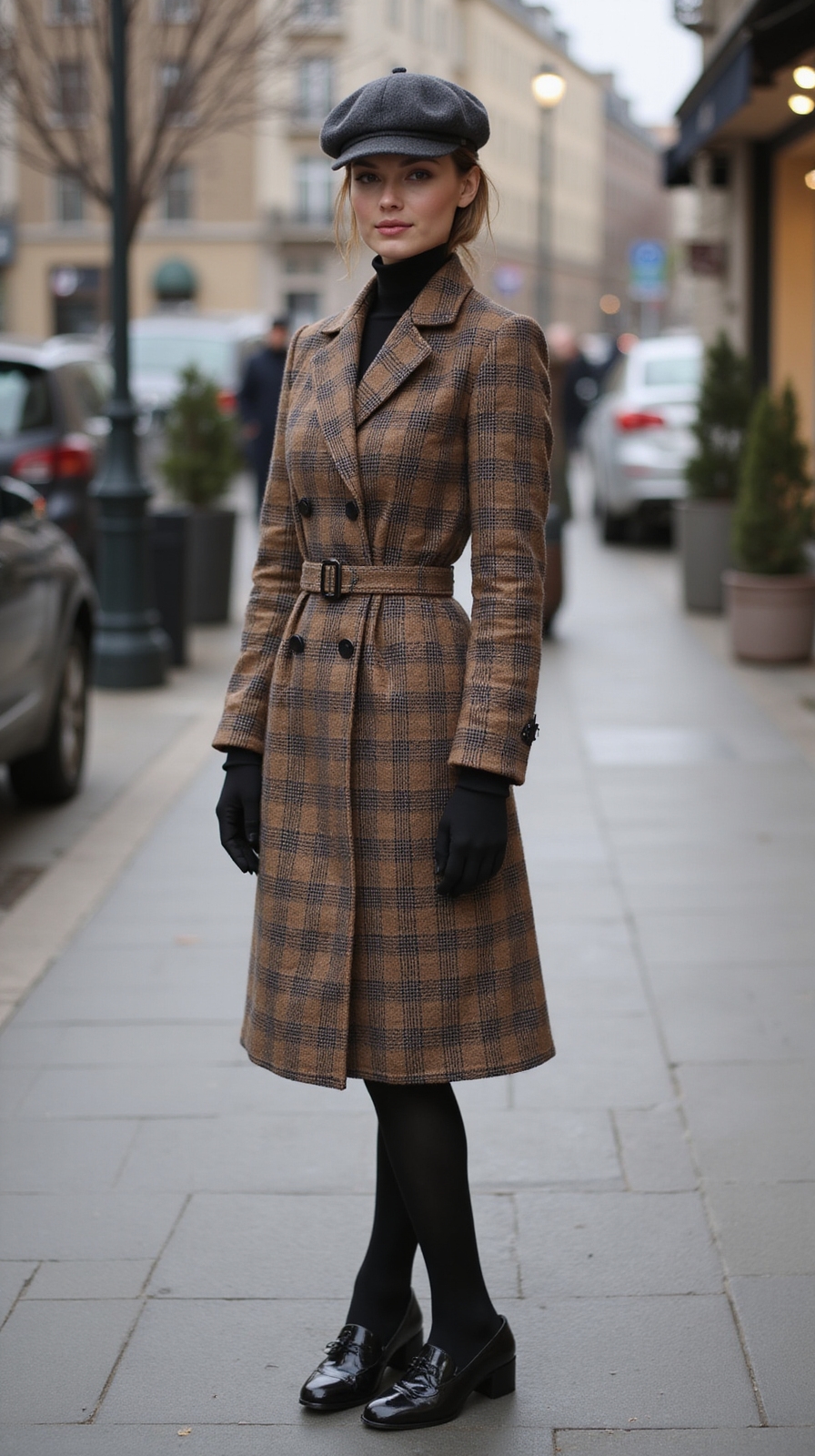 parisian vintage polished ensemble