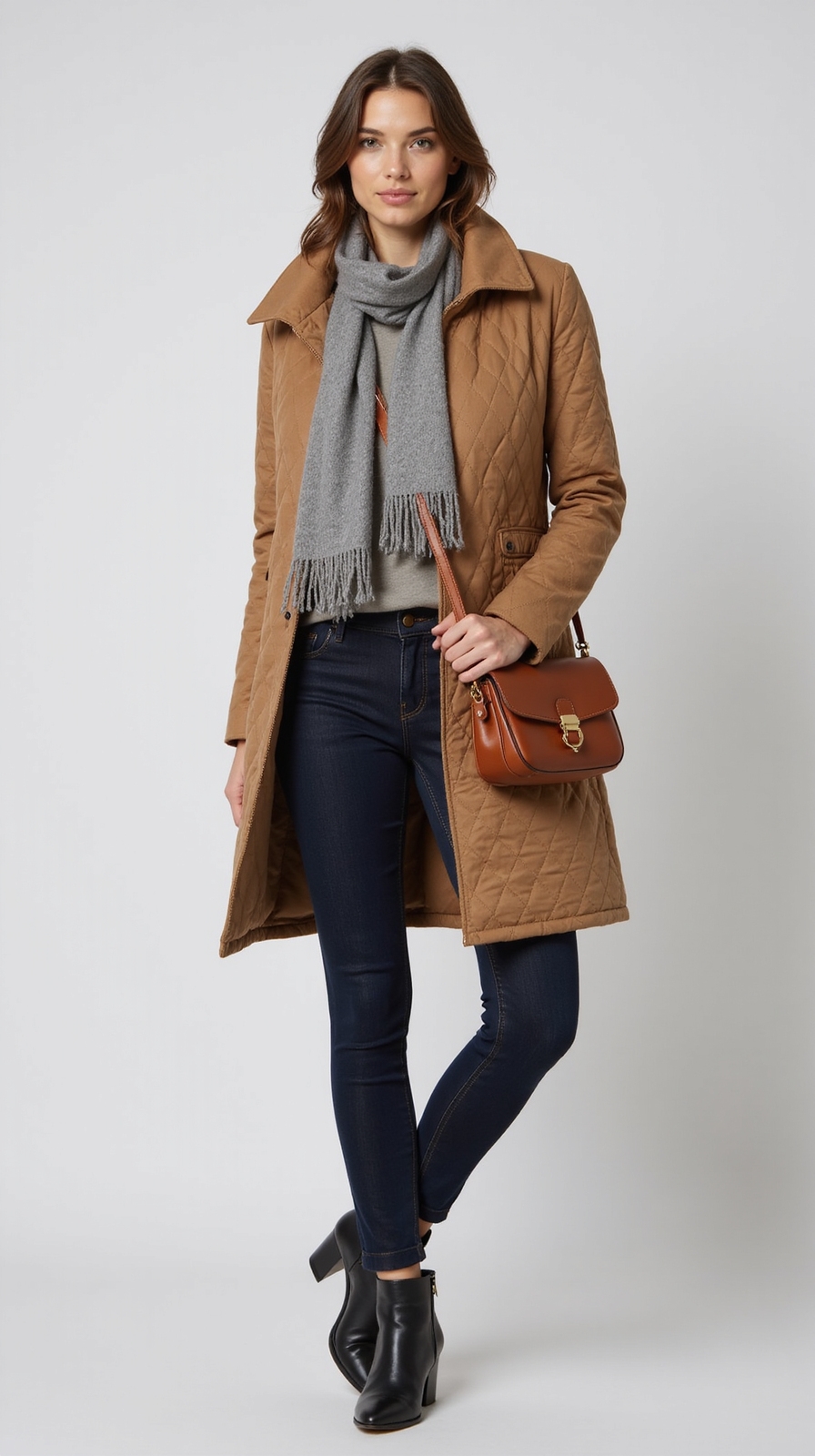 polished london light quilted