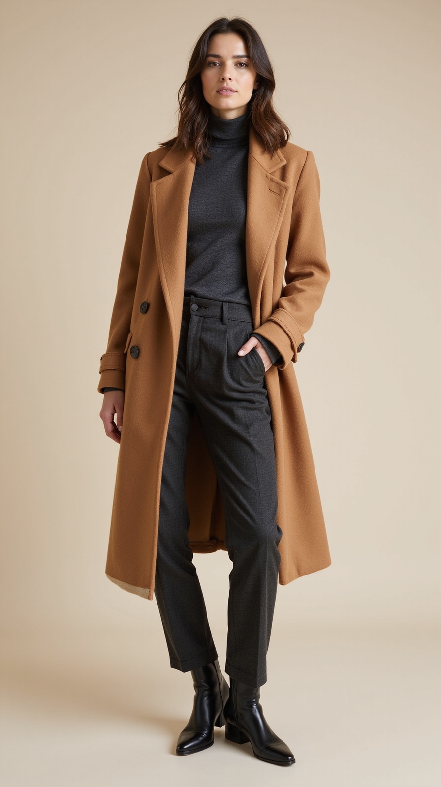 refined layered winter fabrics