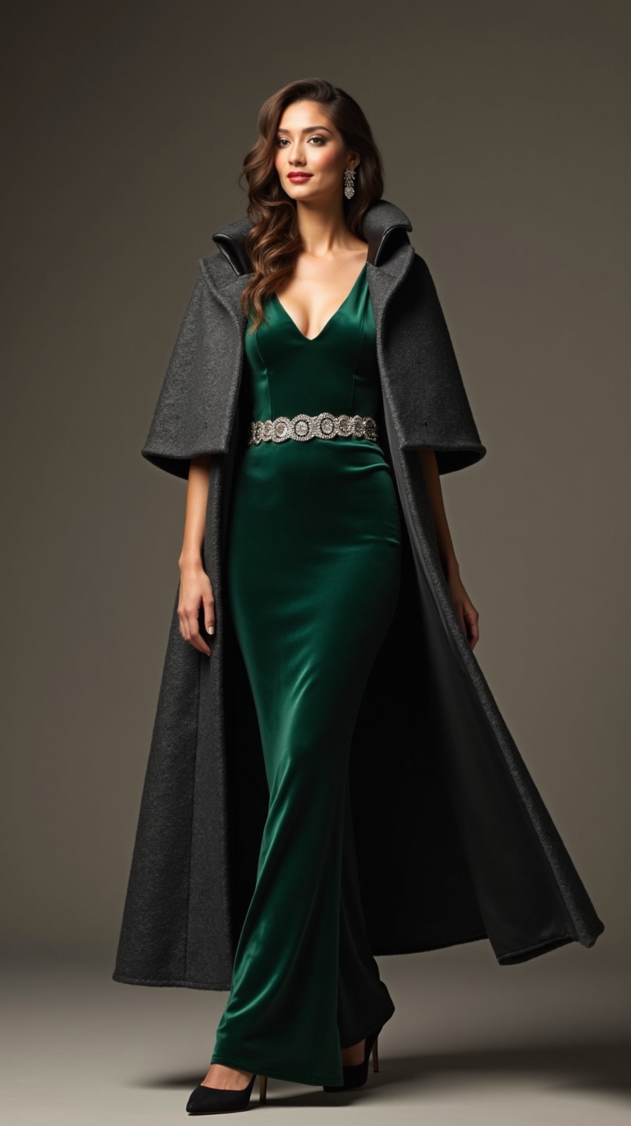 sculpted capes sleek silhouettes