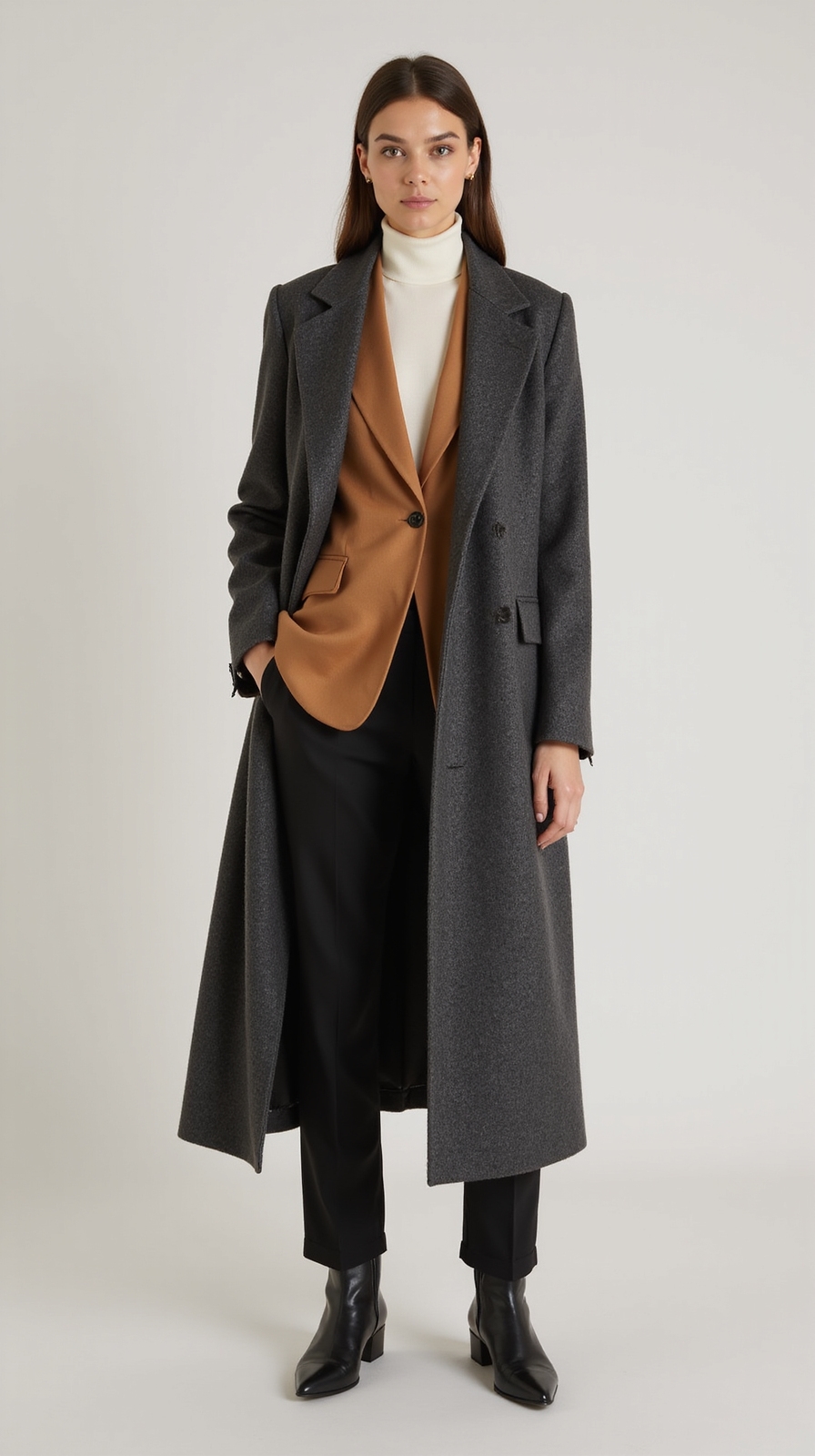 slim fit blazers layered elegantly