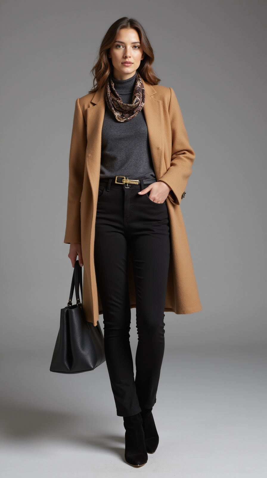 slim layered professional warmth