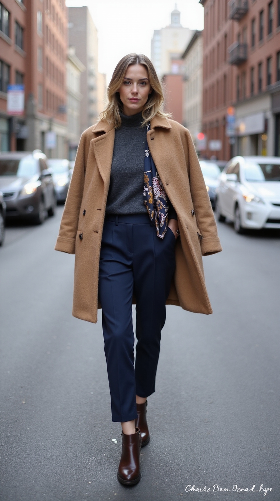 slim layered tailored neutral silhouettes