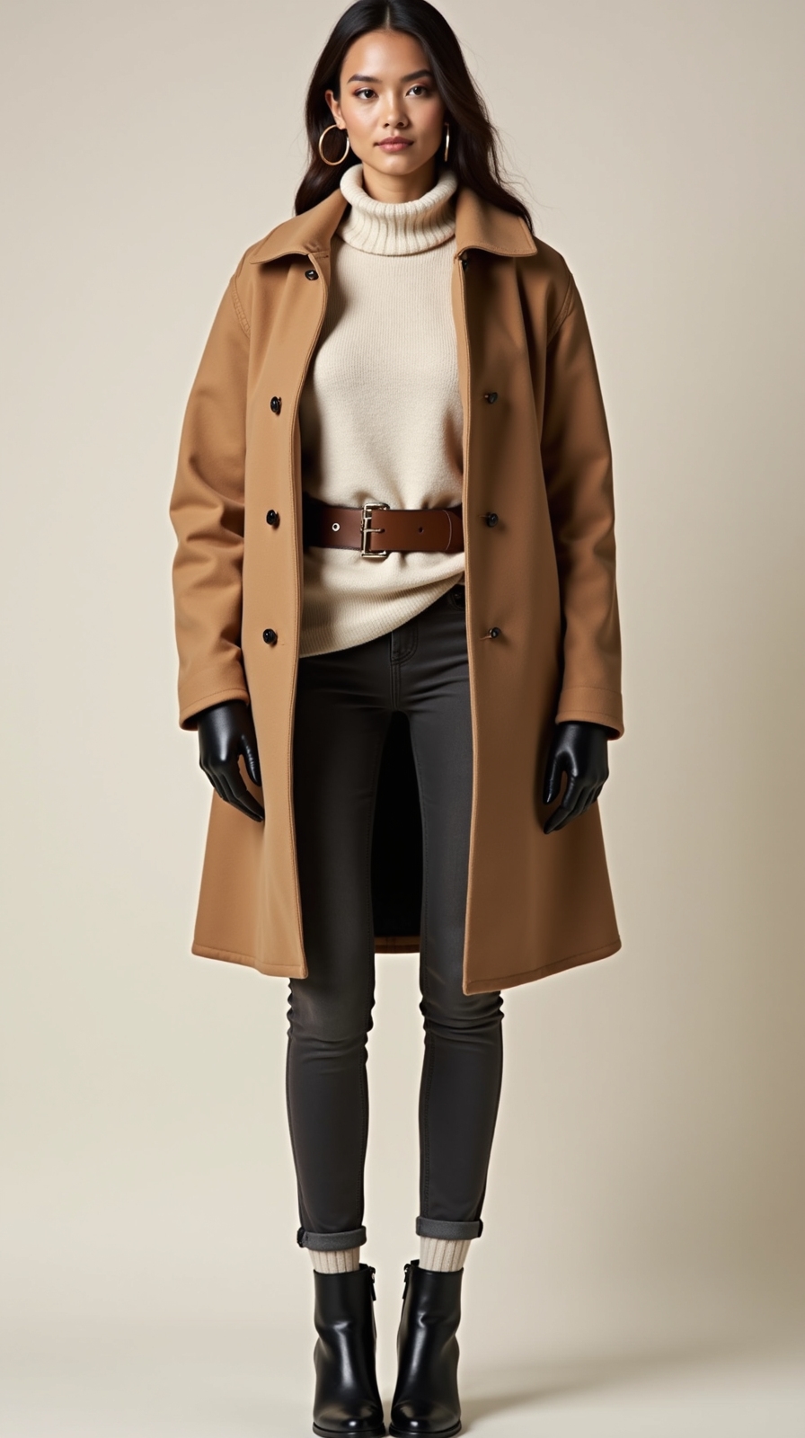 slim silhouette with chelsea boots