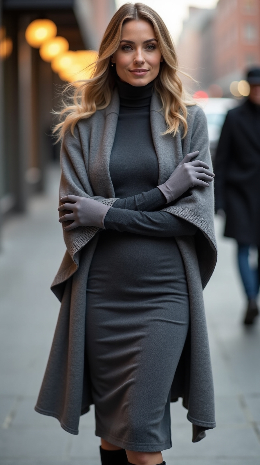 soft cashmere evening wrap