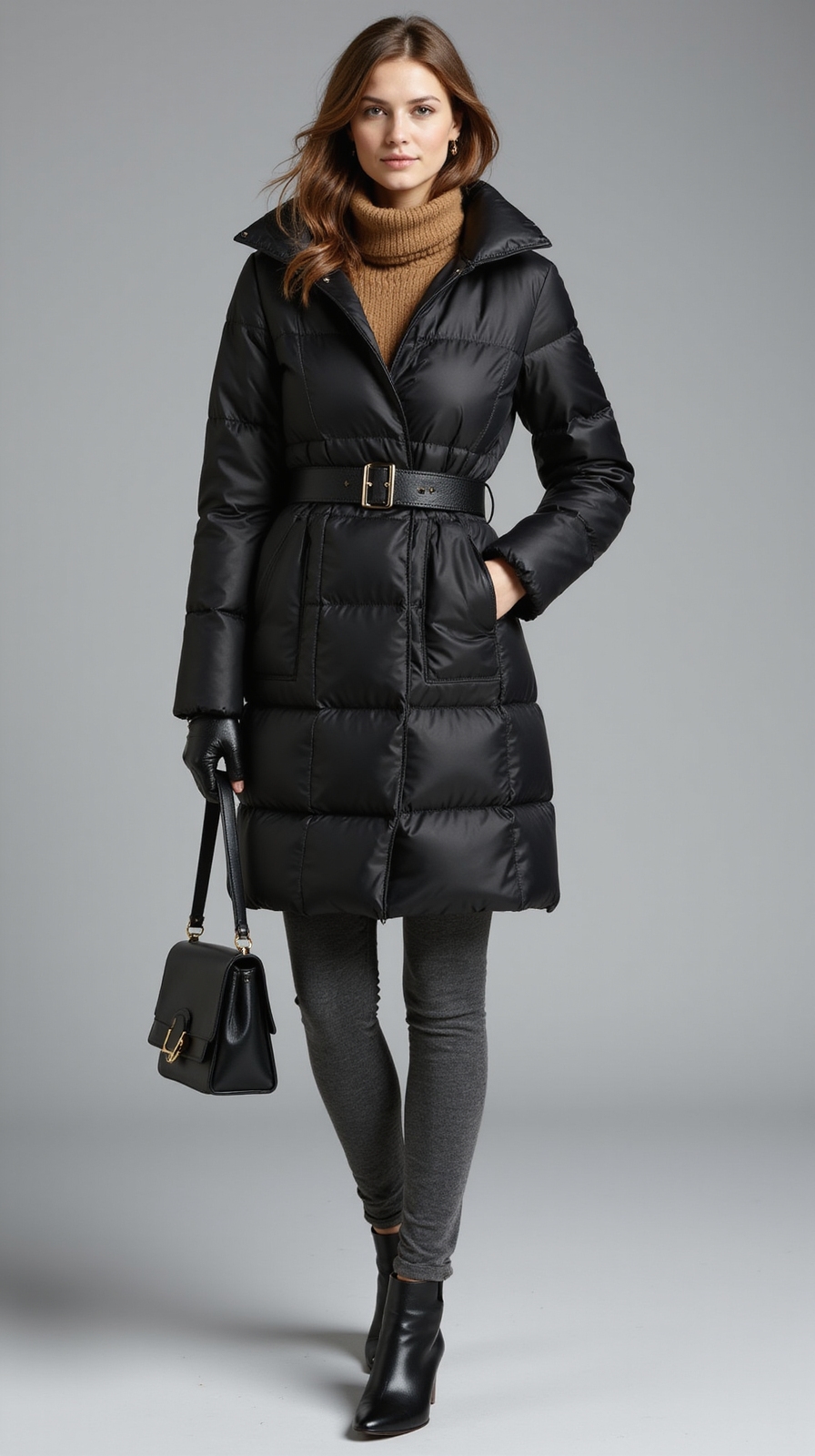 streamlined insulated windproof urban outerwear