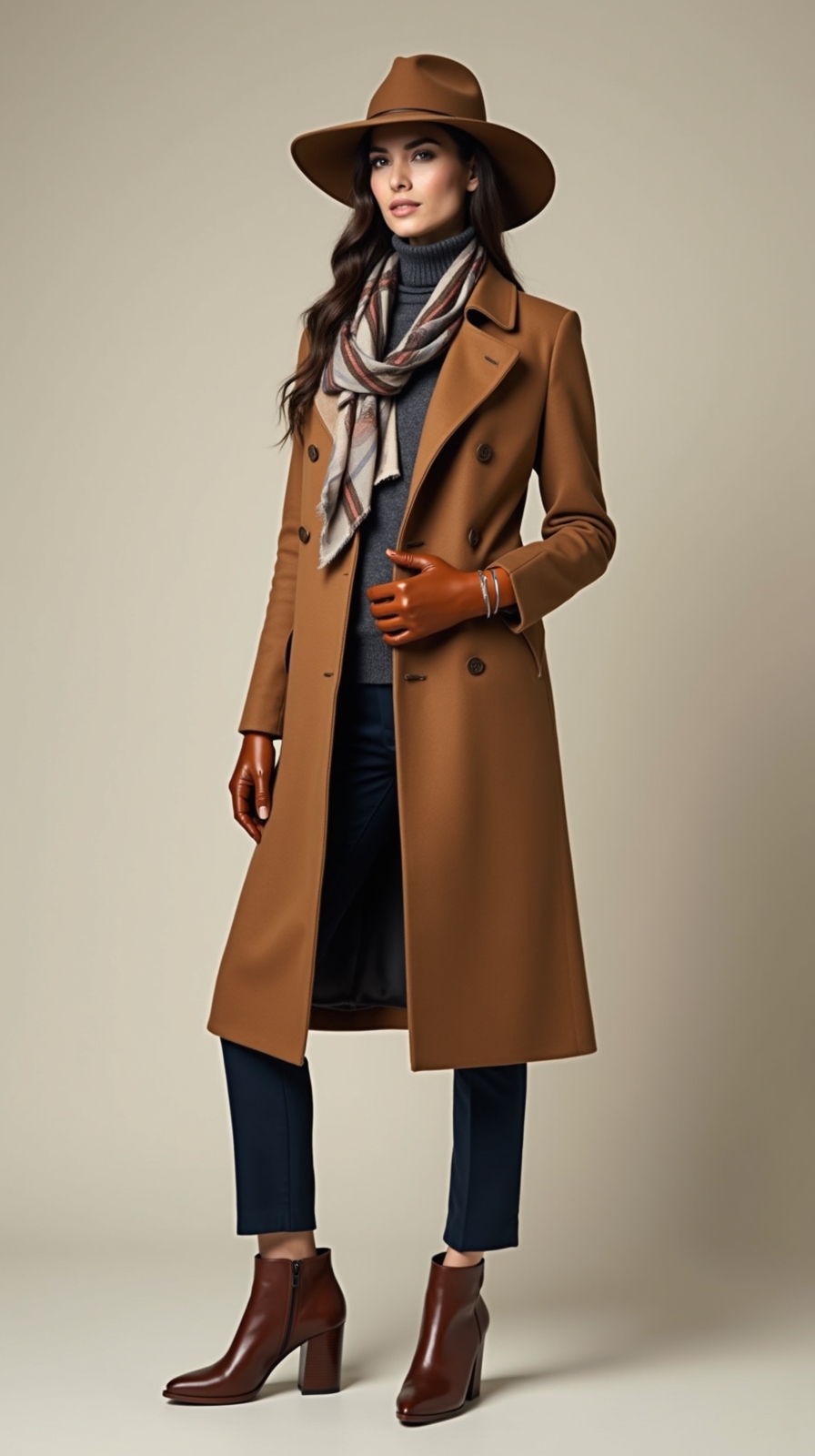 streamlined textured winter accessories