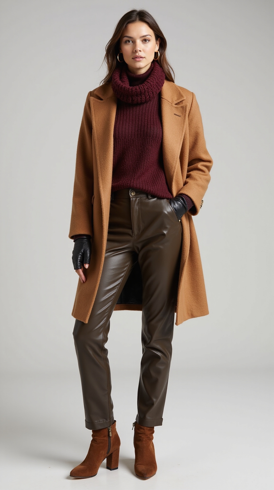 structured cold weather accessory set
