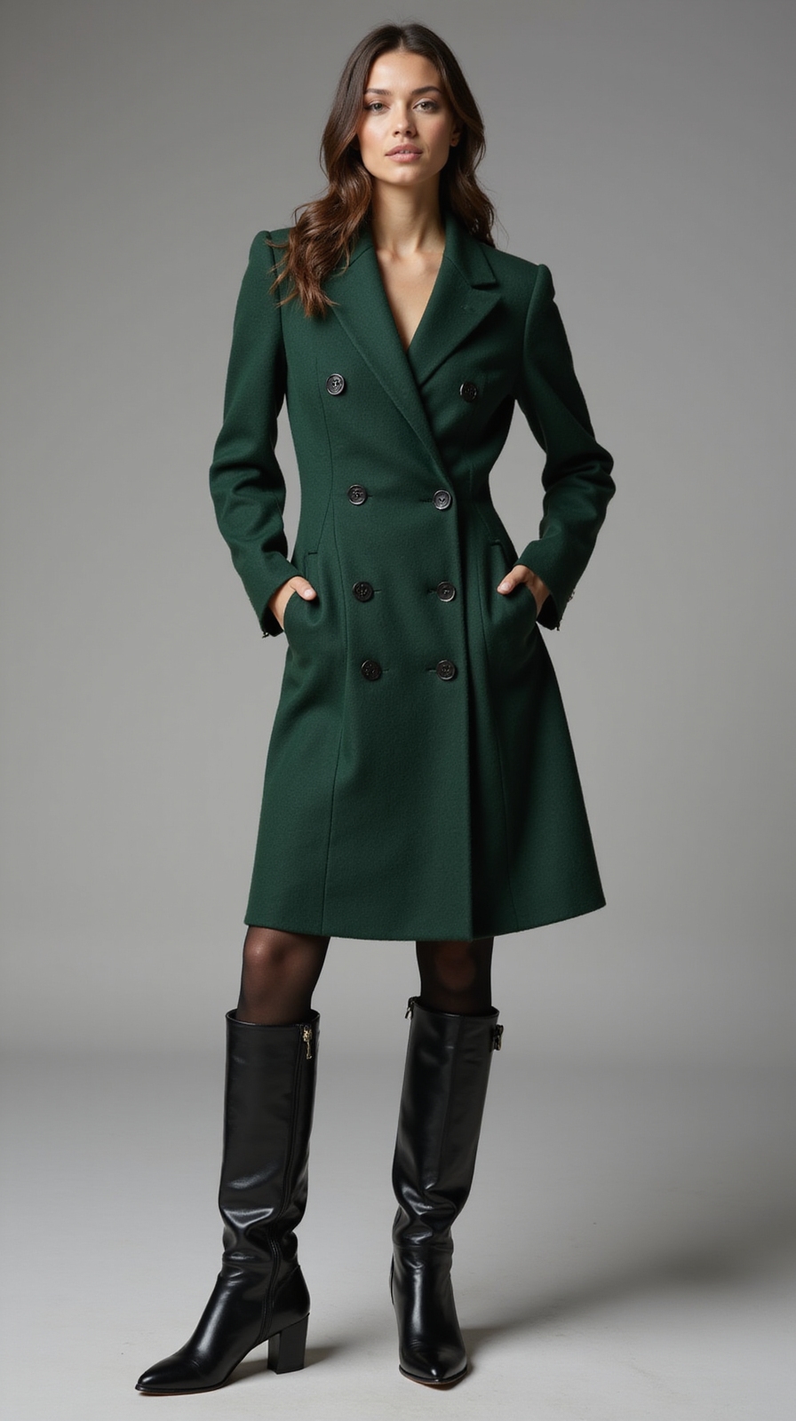 structured tailored coat dress