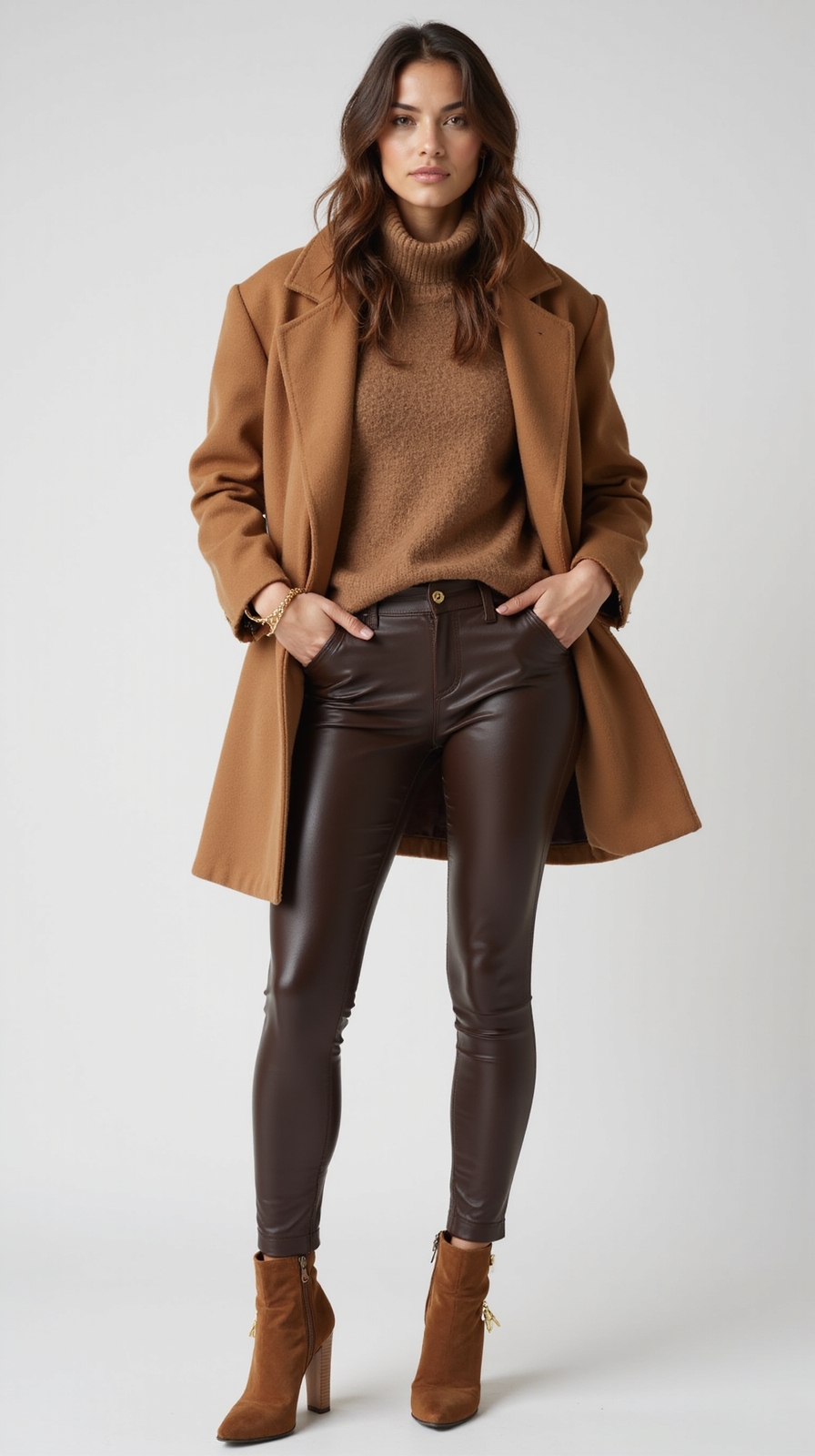 stylish winter leggings outfits