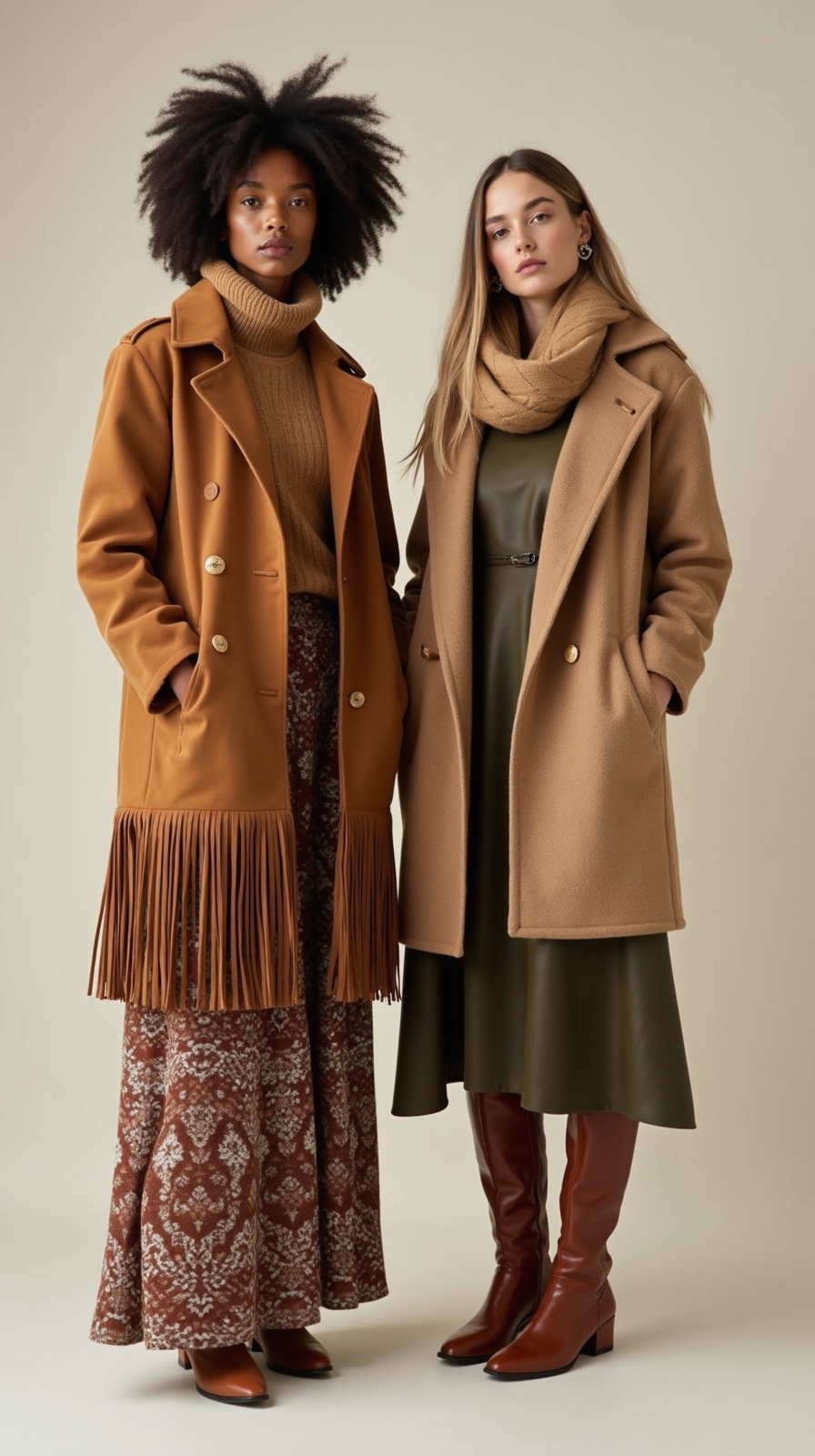 suede to leather boot transitions