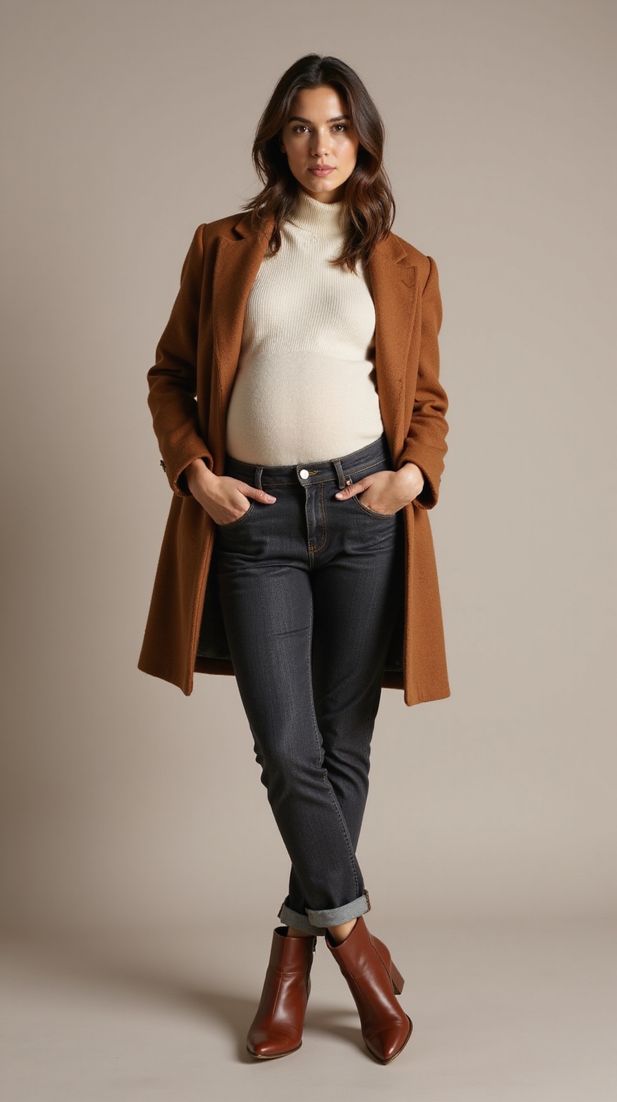 supportive high rise maternity pants