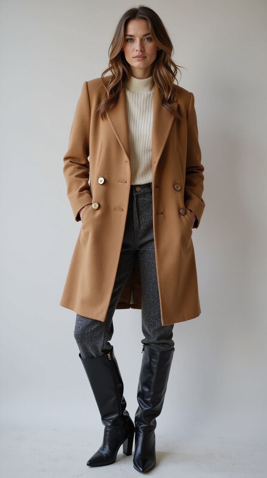 tailored blazers with boots