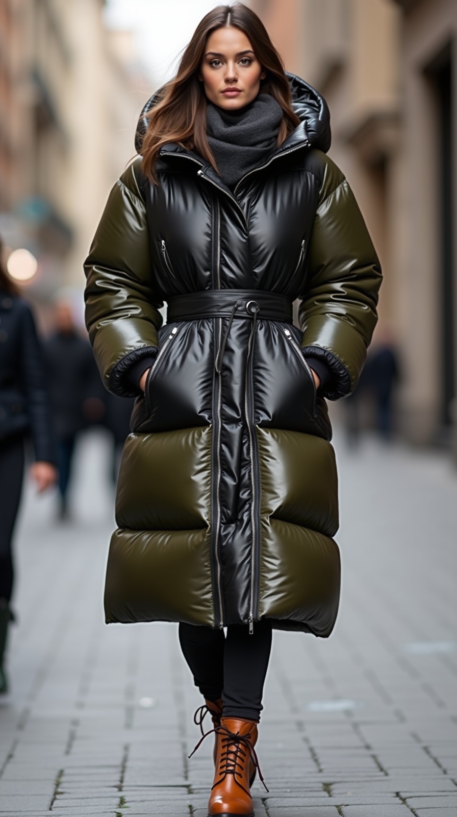 tailored cinched waterproof winterwear