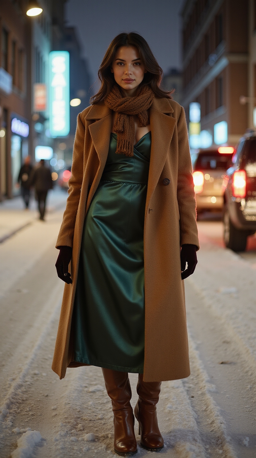 tailored cozy winter datewear