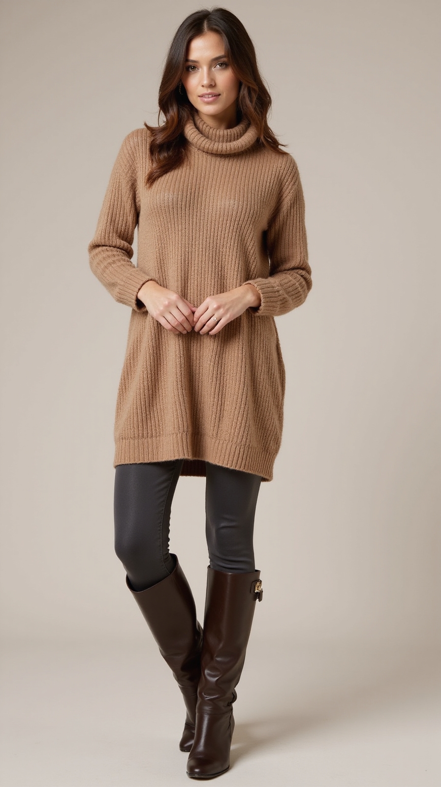 tunic sweater dress outfit