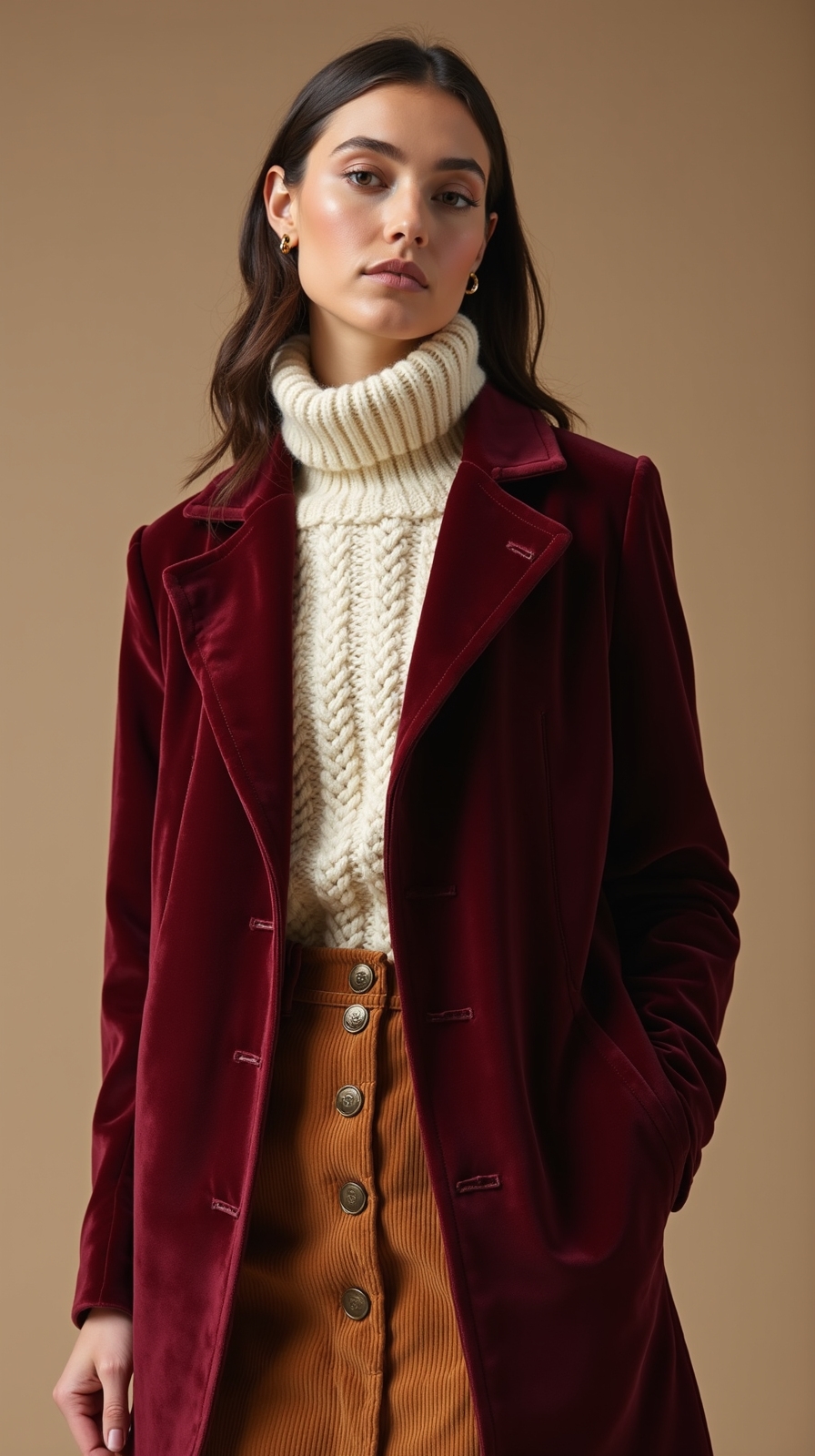 velvet knit corduroy balance