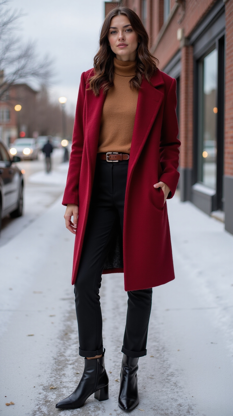 vibrant coat elevates winter