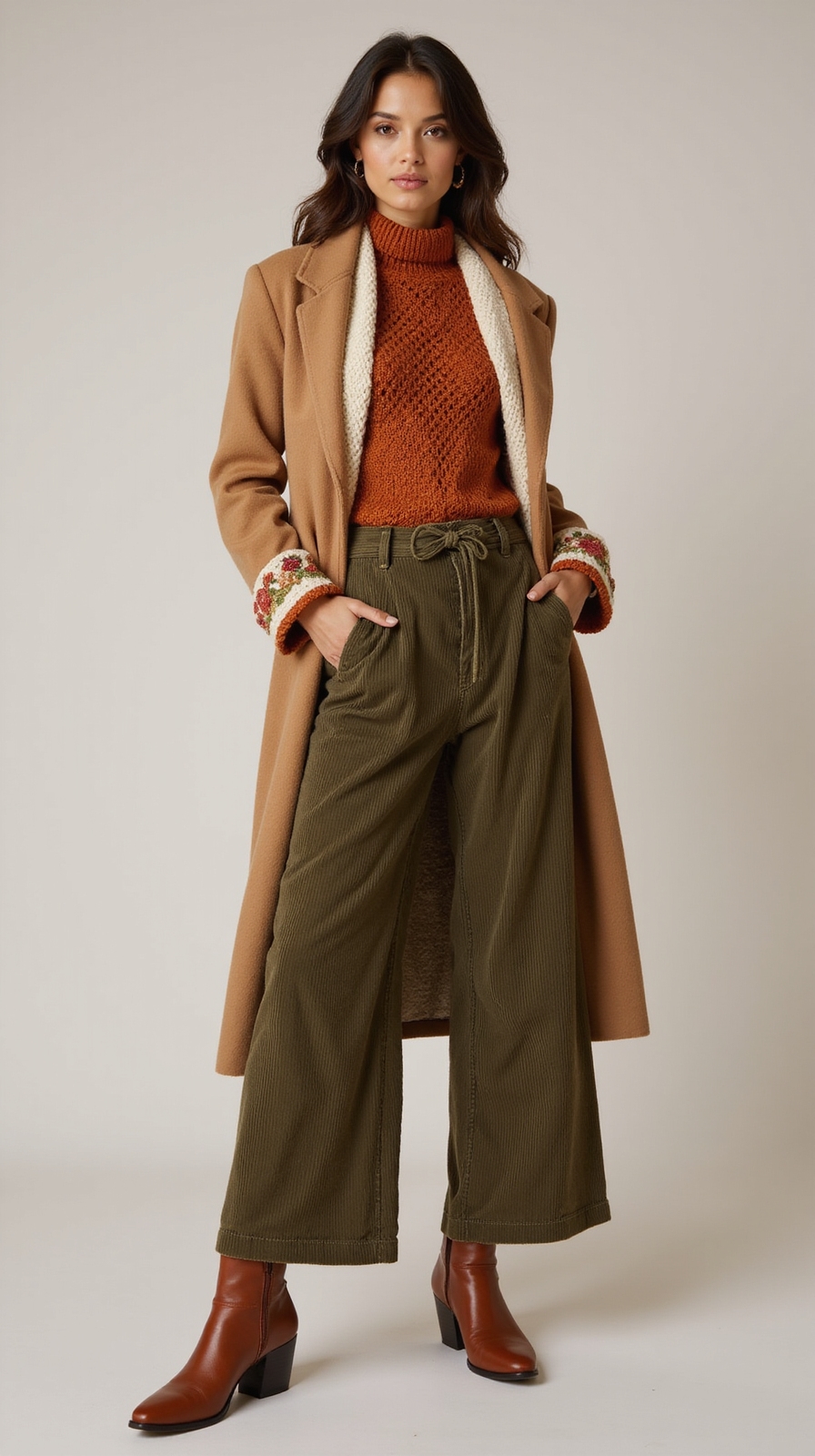 warm earthy tones layeredprints