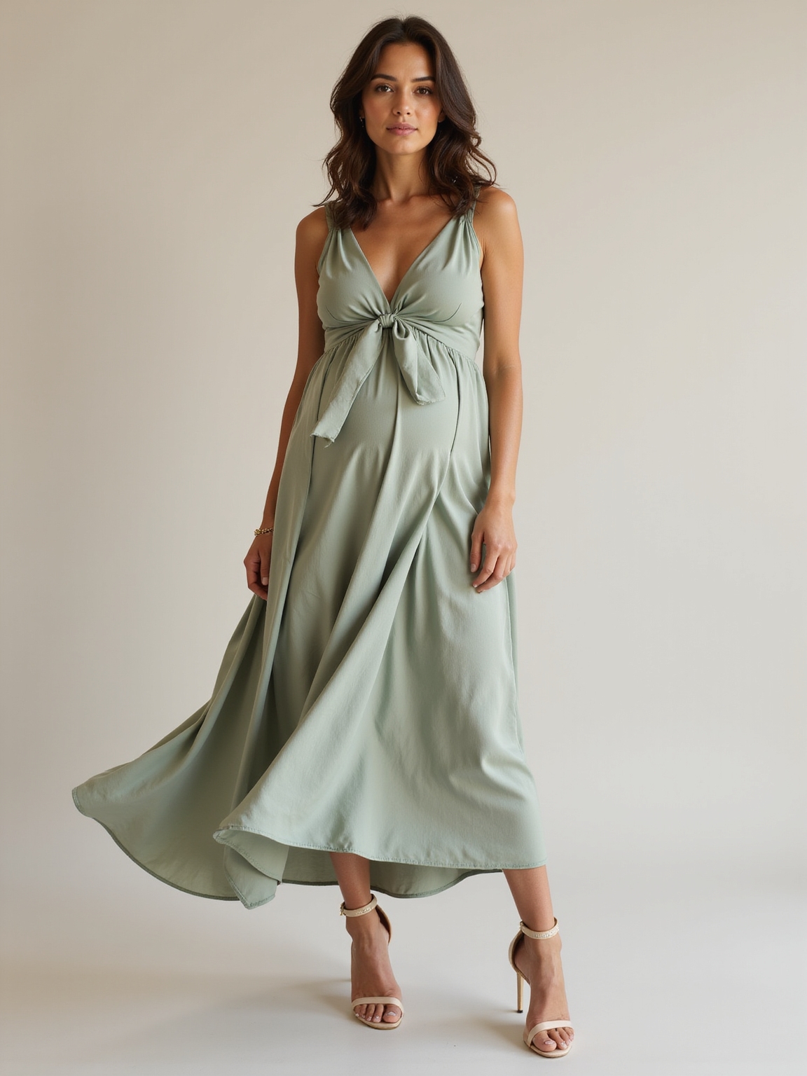 adjustable flattering maternity dress styles