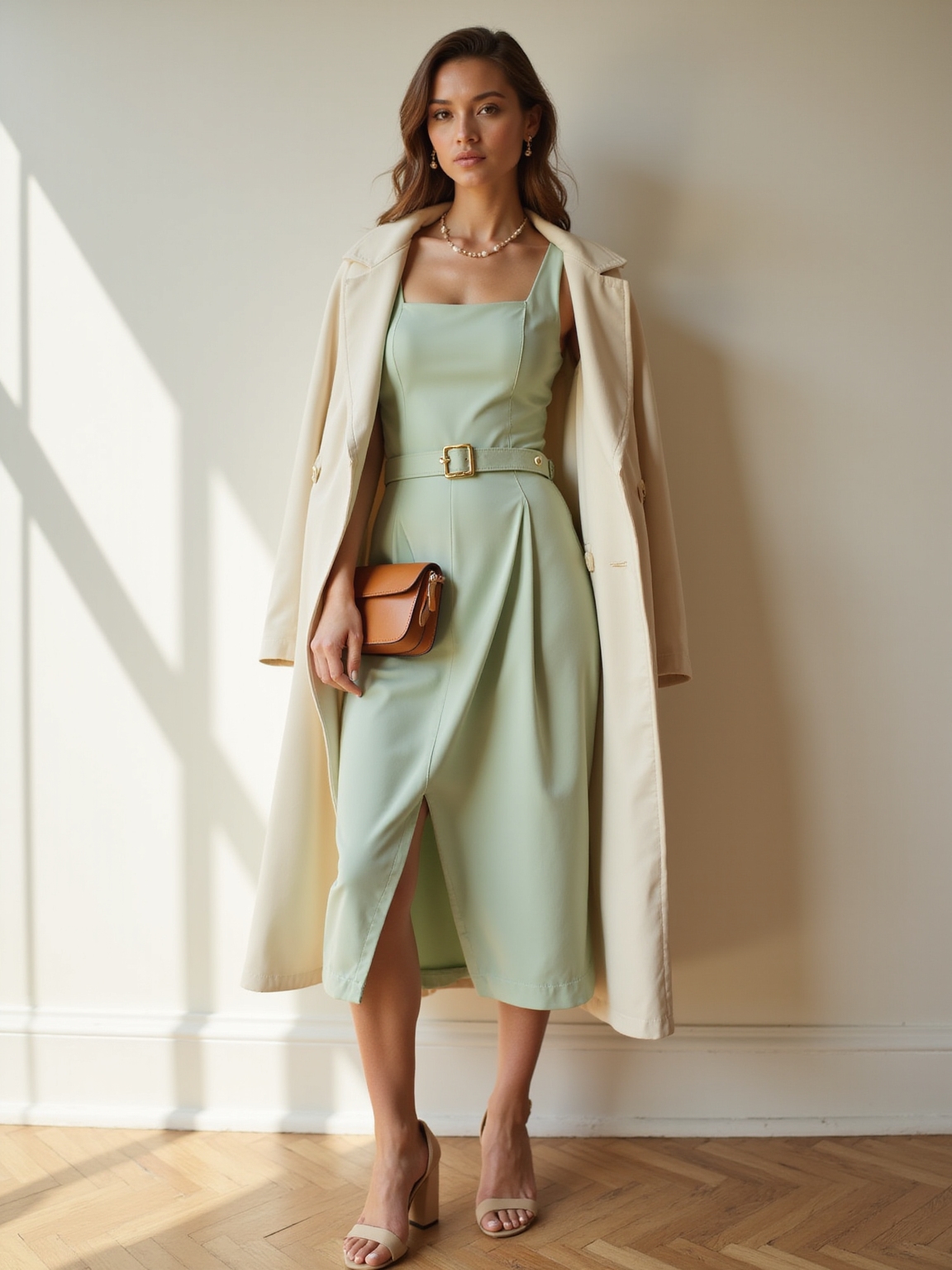 airy layered polished sunday outfits