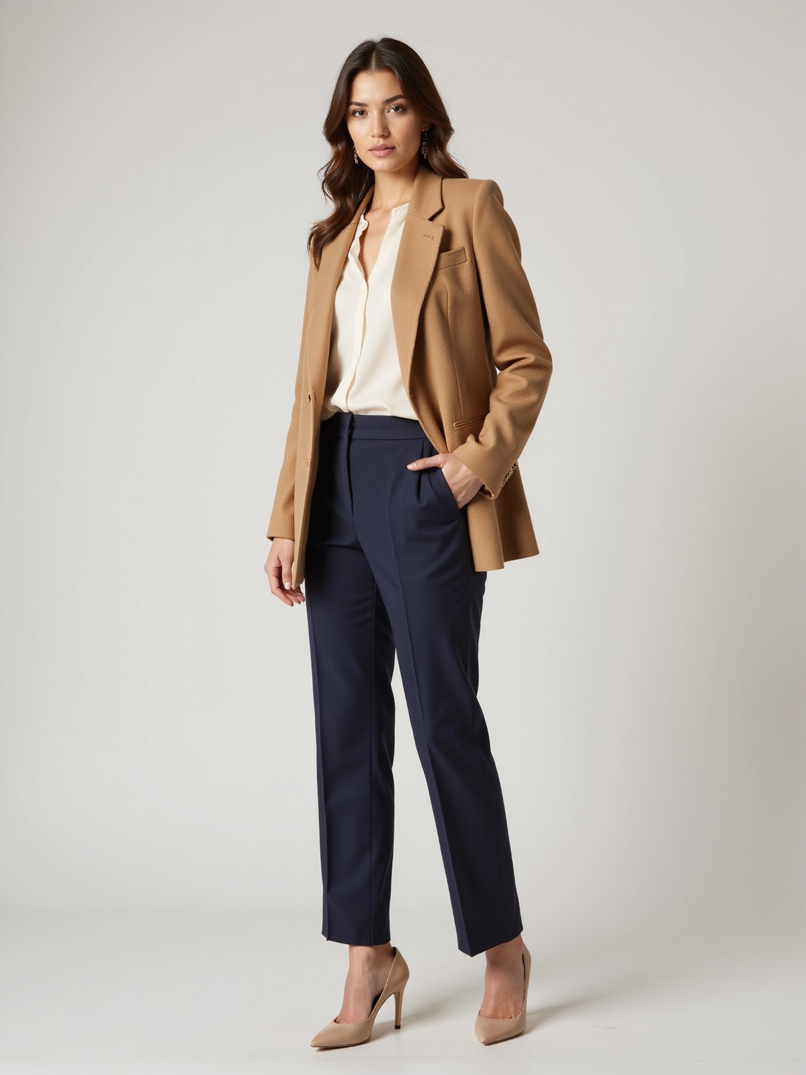 authoritative yet approachable tailored blazers