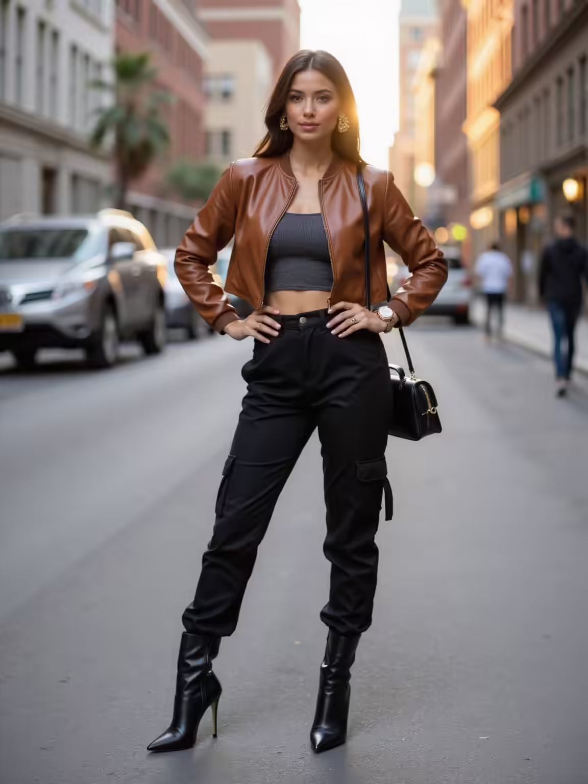 baddie casual girlie outfit trends