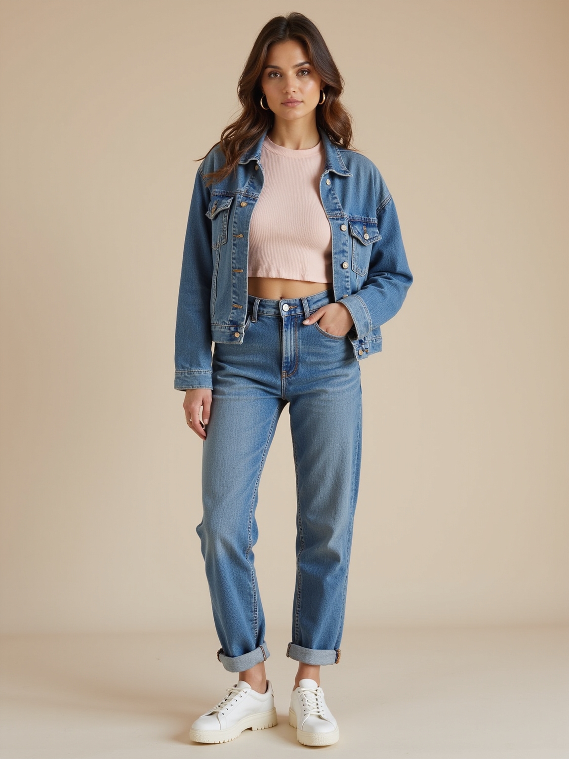 baggy denim layered slipdress platforms