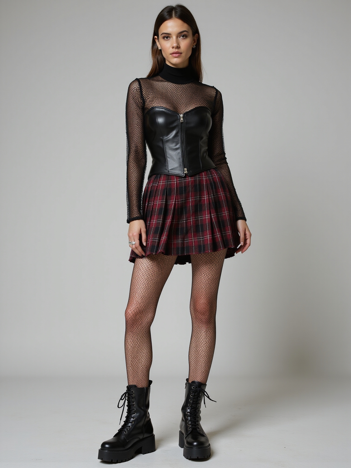 bold layered nostalgic edge
