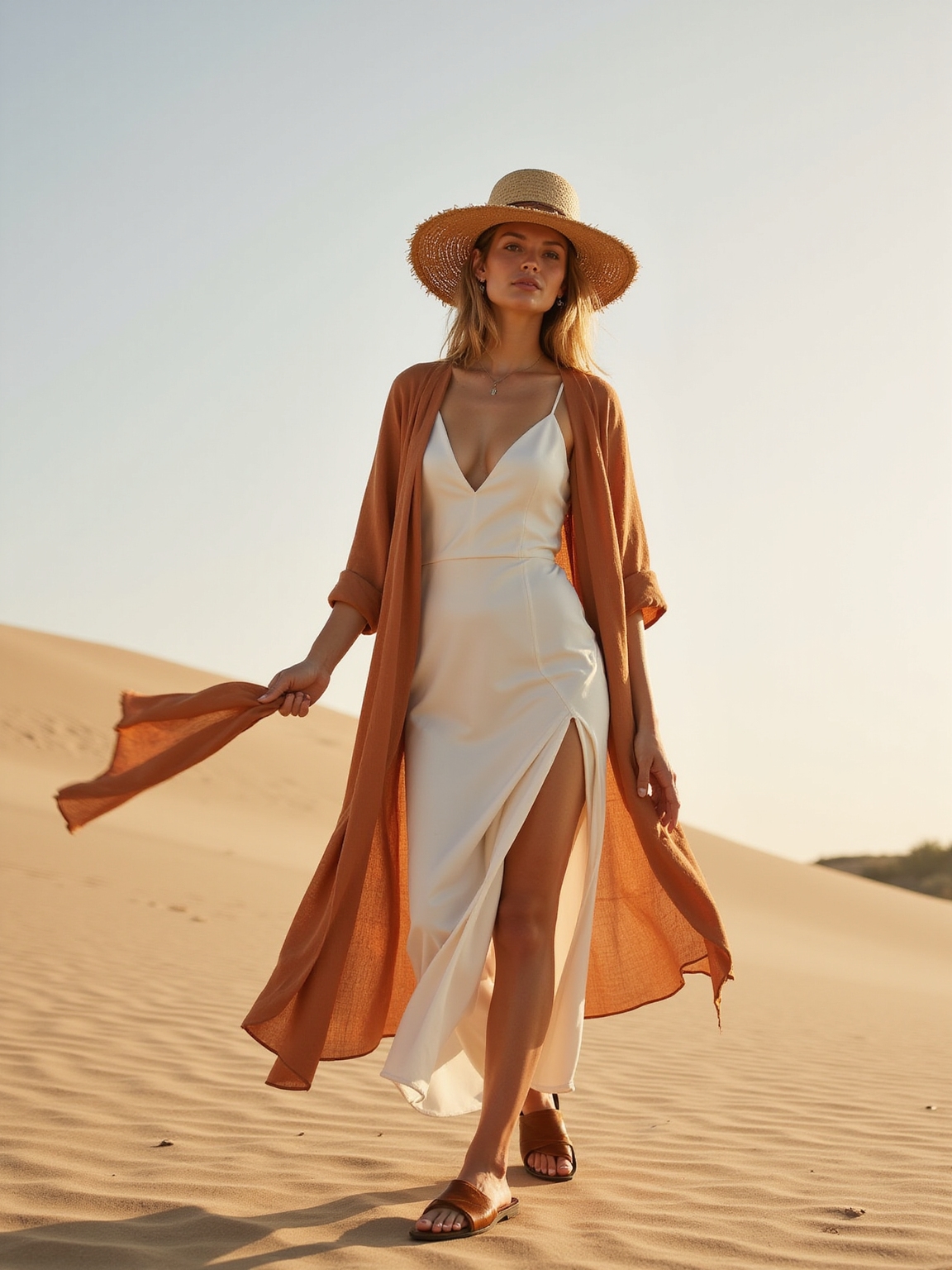 breathable linens relaxed neutral silhouettes