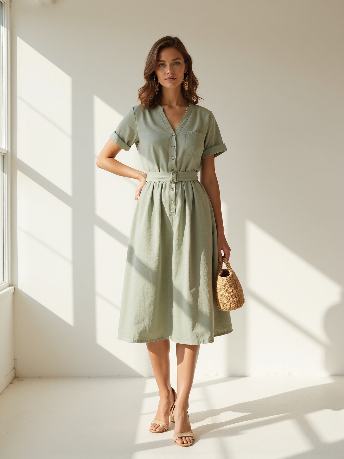 breathable modest summer churchwear