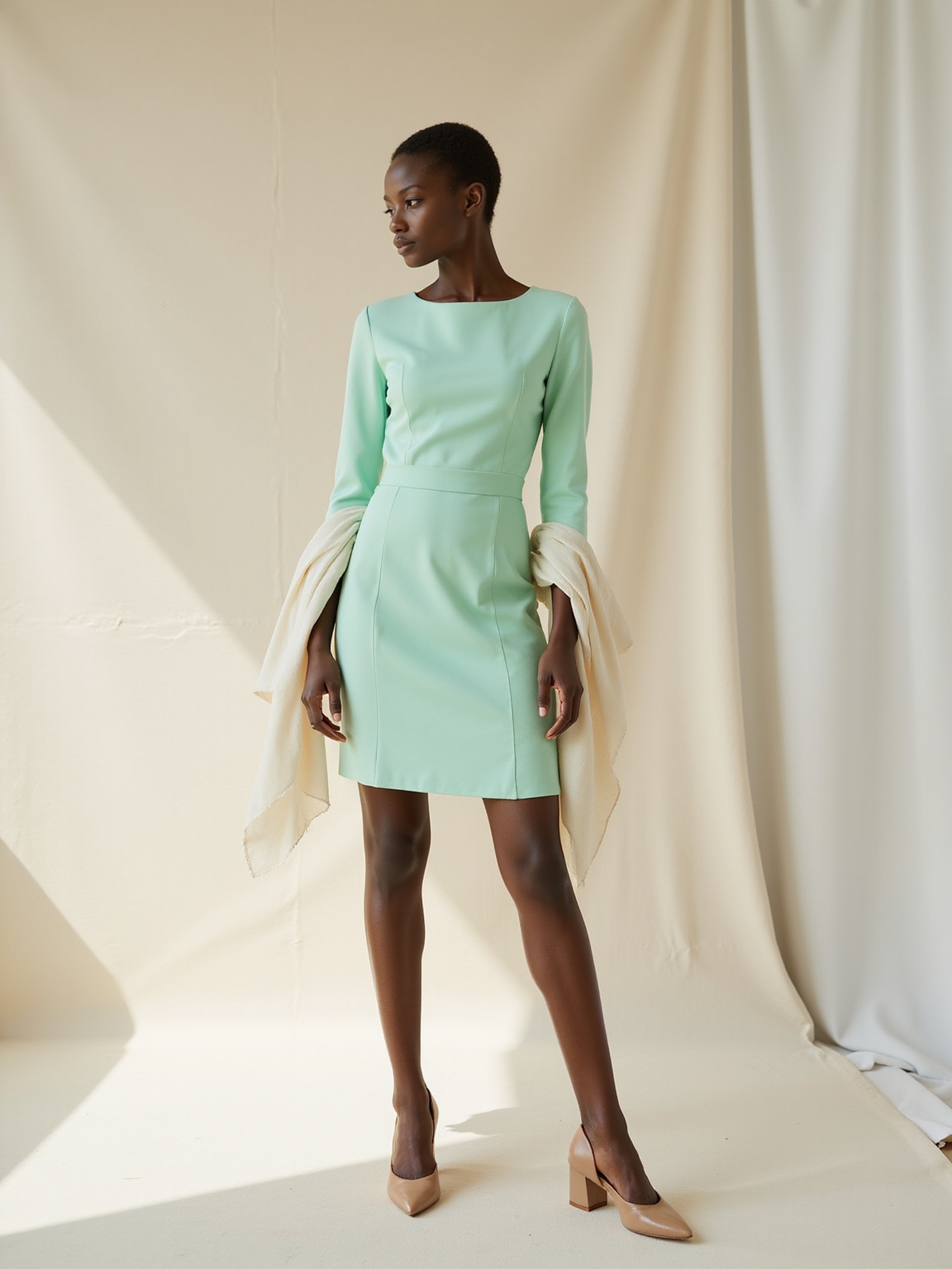 breathable polished natural fibers