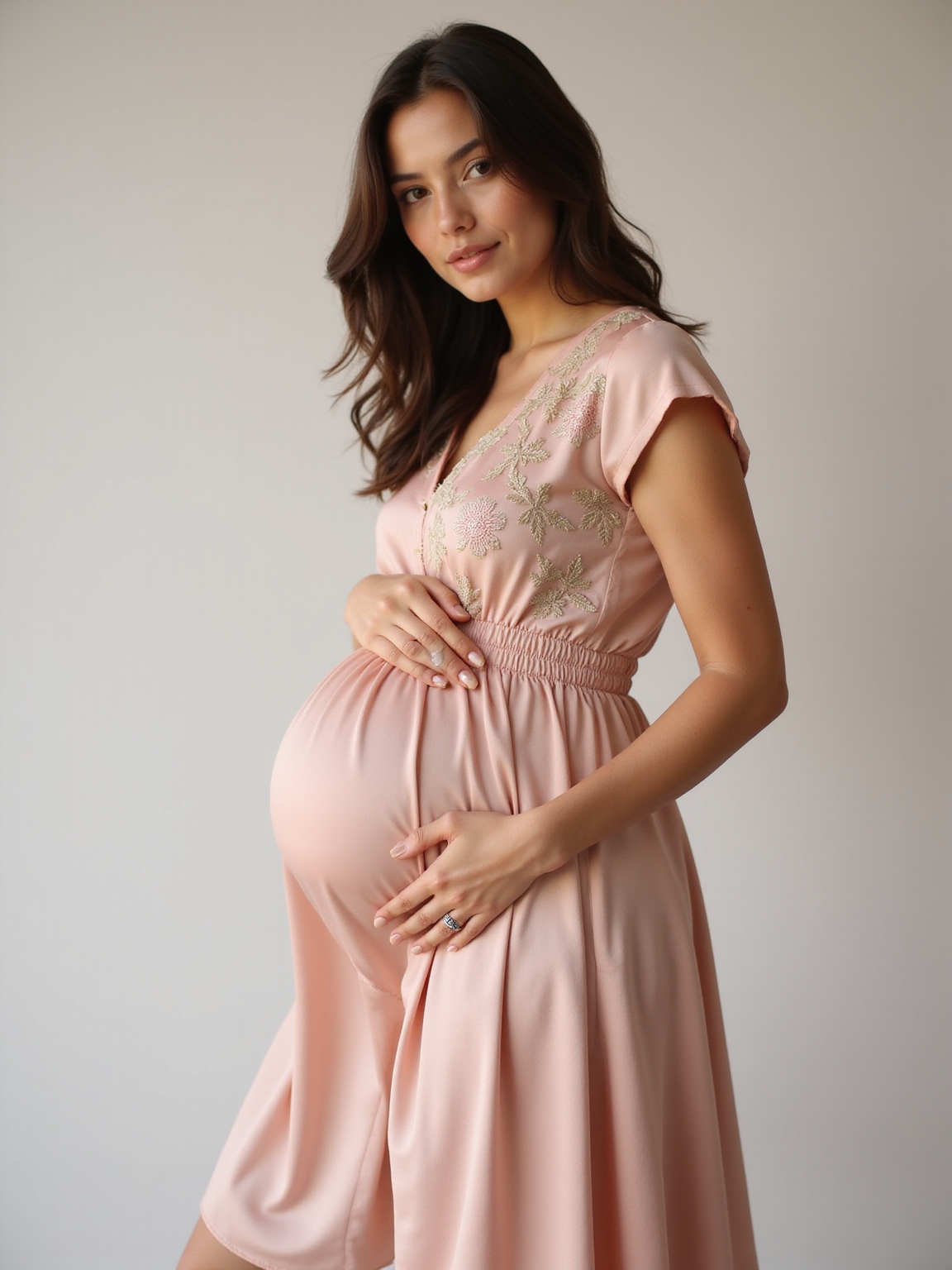 breezy flattering spring maternity dresses