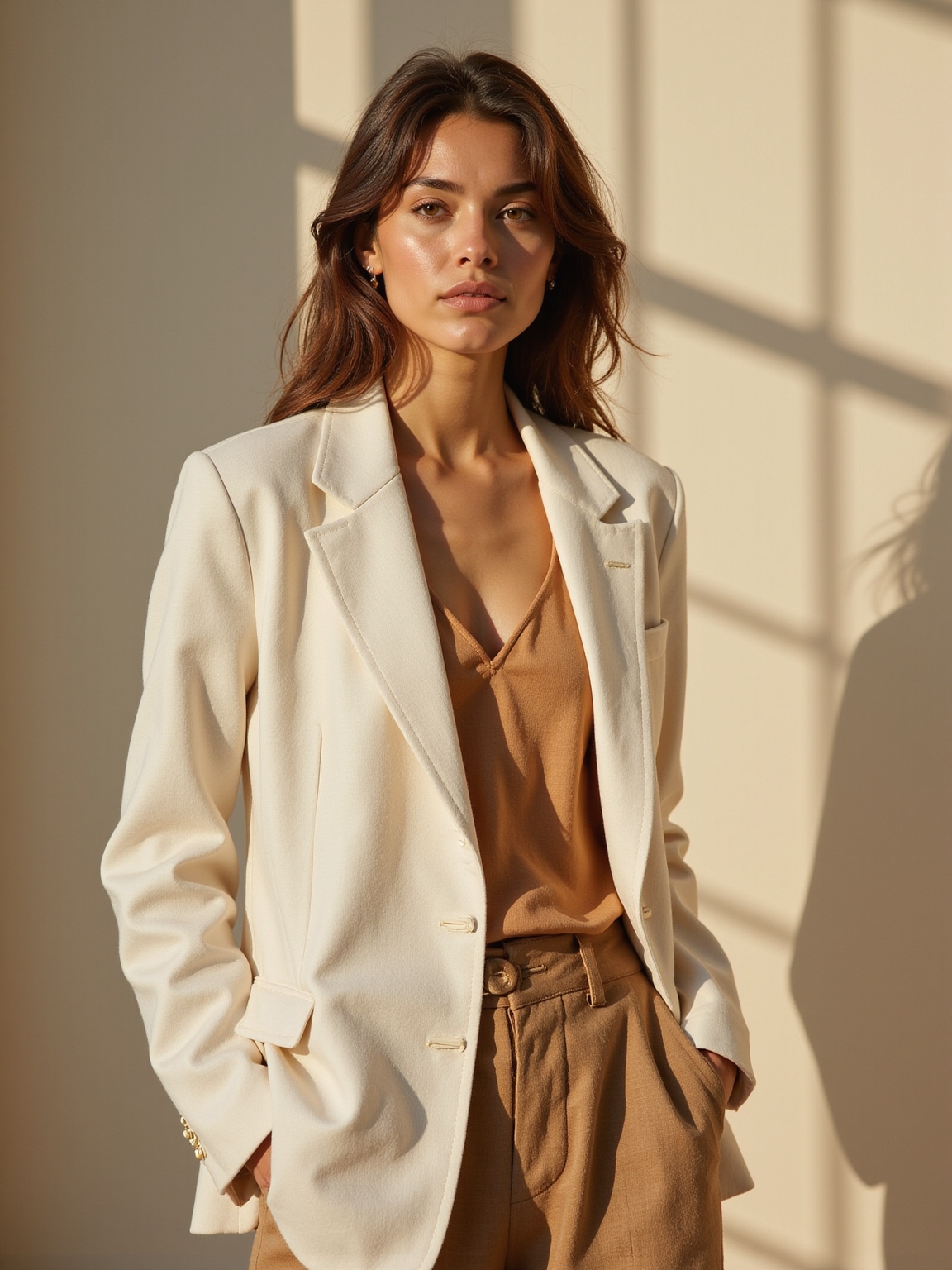 breezy tailored linen spring outfits