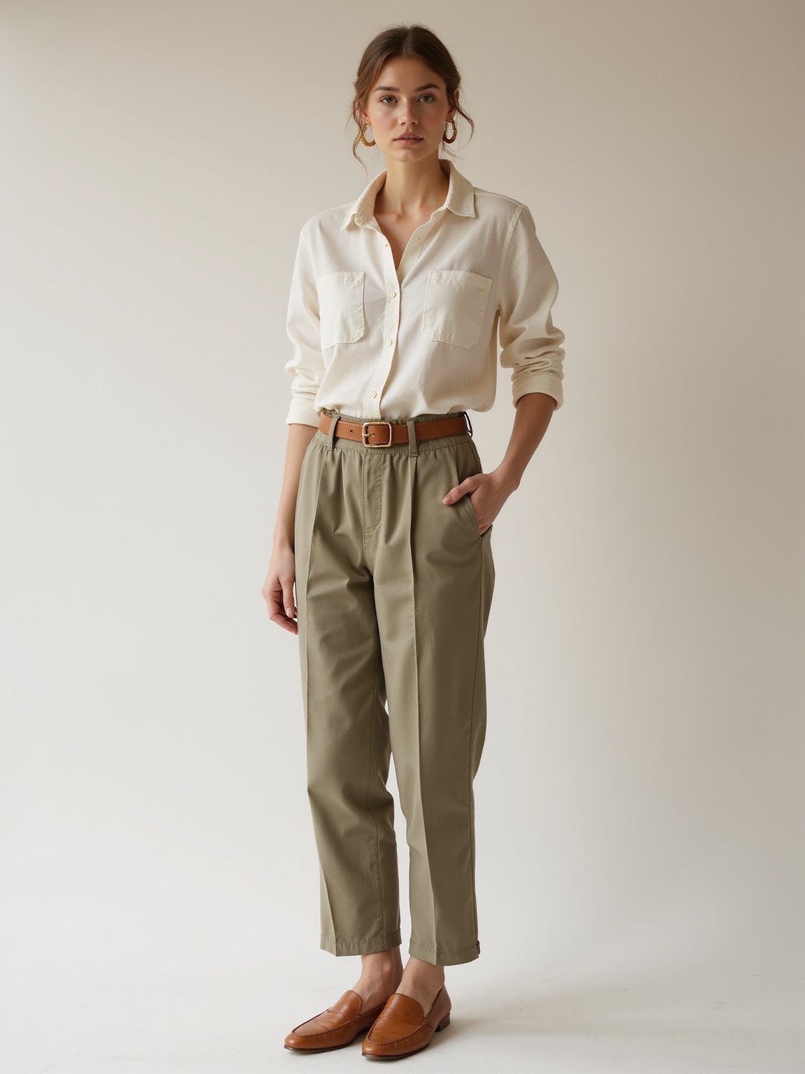 breezy tees tailored jeans